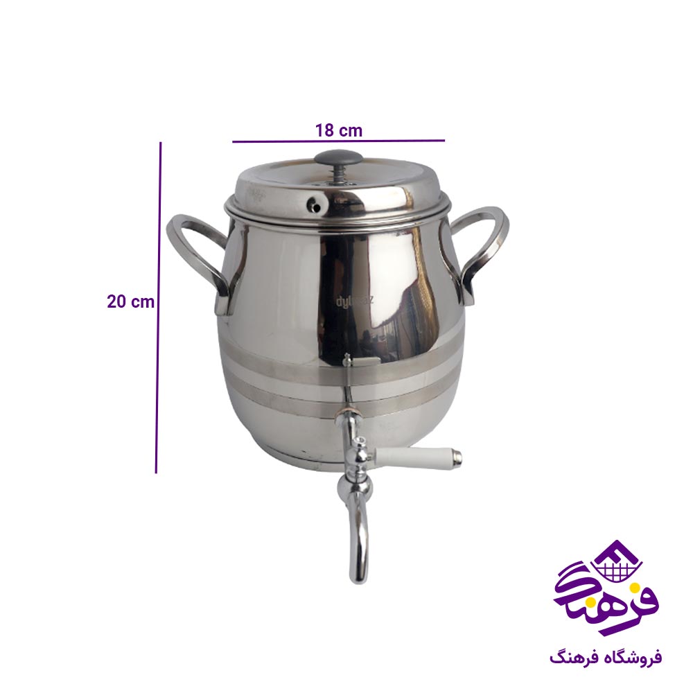 کتری قوری نفیس مدل دیلماز لوکس 3023