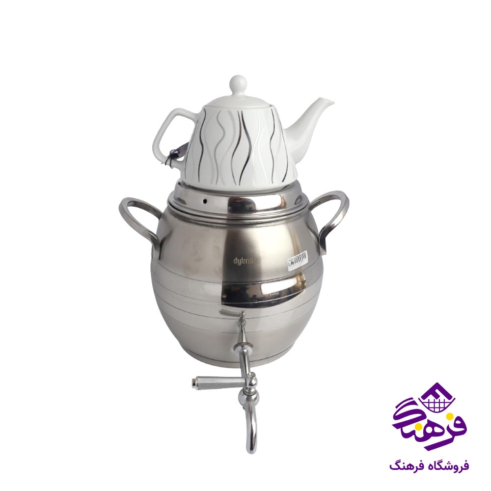 کتری قوری نفیس مدل پرو دیلماز رویال 3026