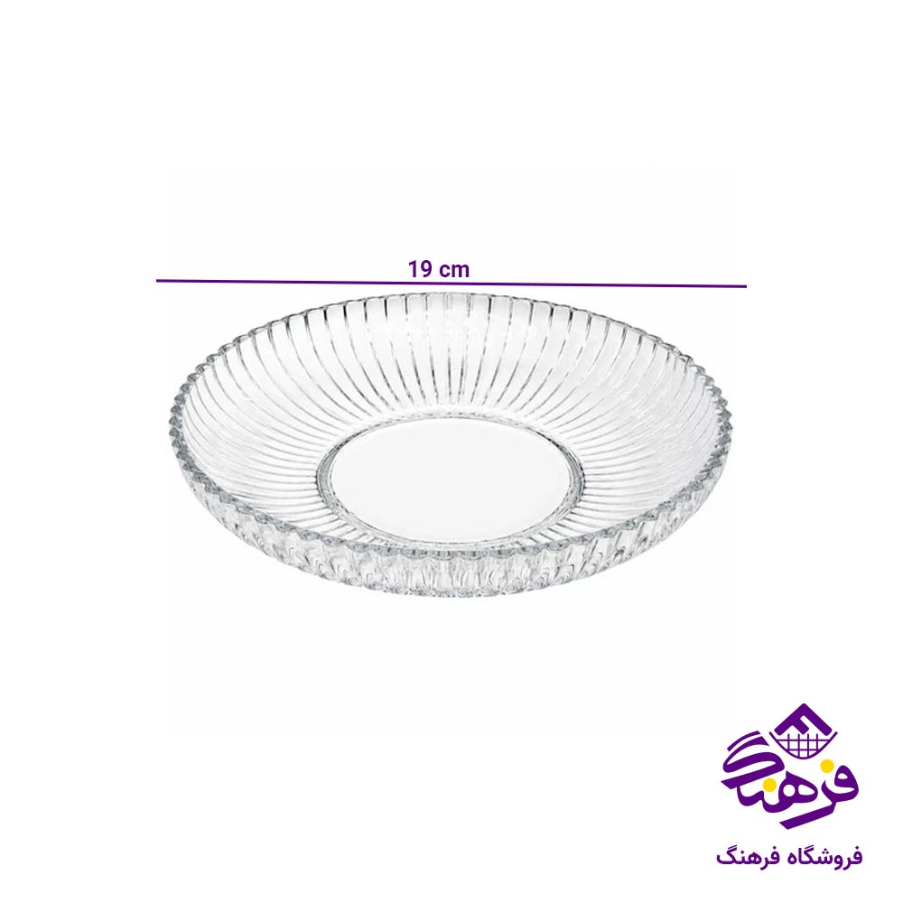 پیش دستی بلور بیمیکس مدل پریمو سایز 19 (6 عددی)