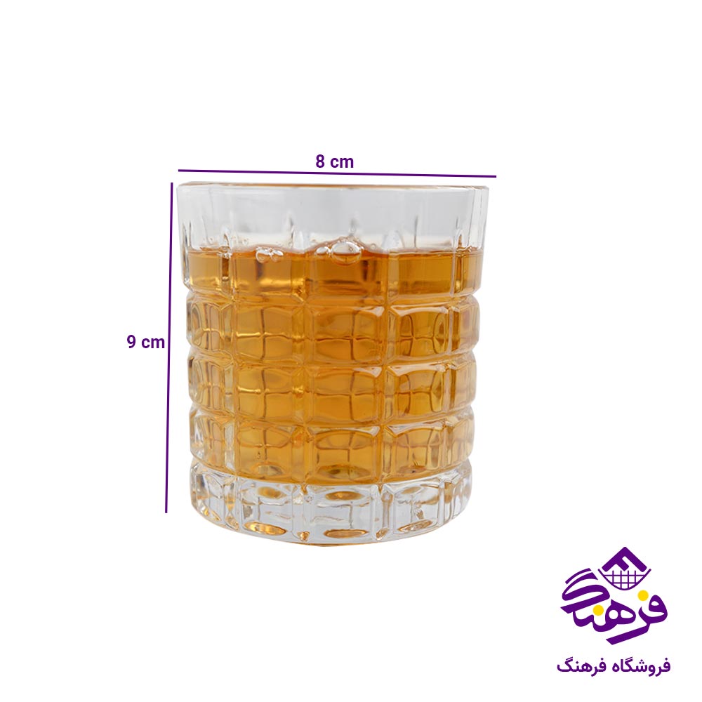 لیوان بلور بیمیکس مدل دانته 300 (6 عددی)