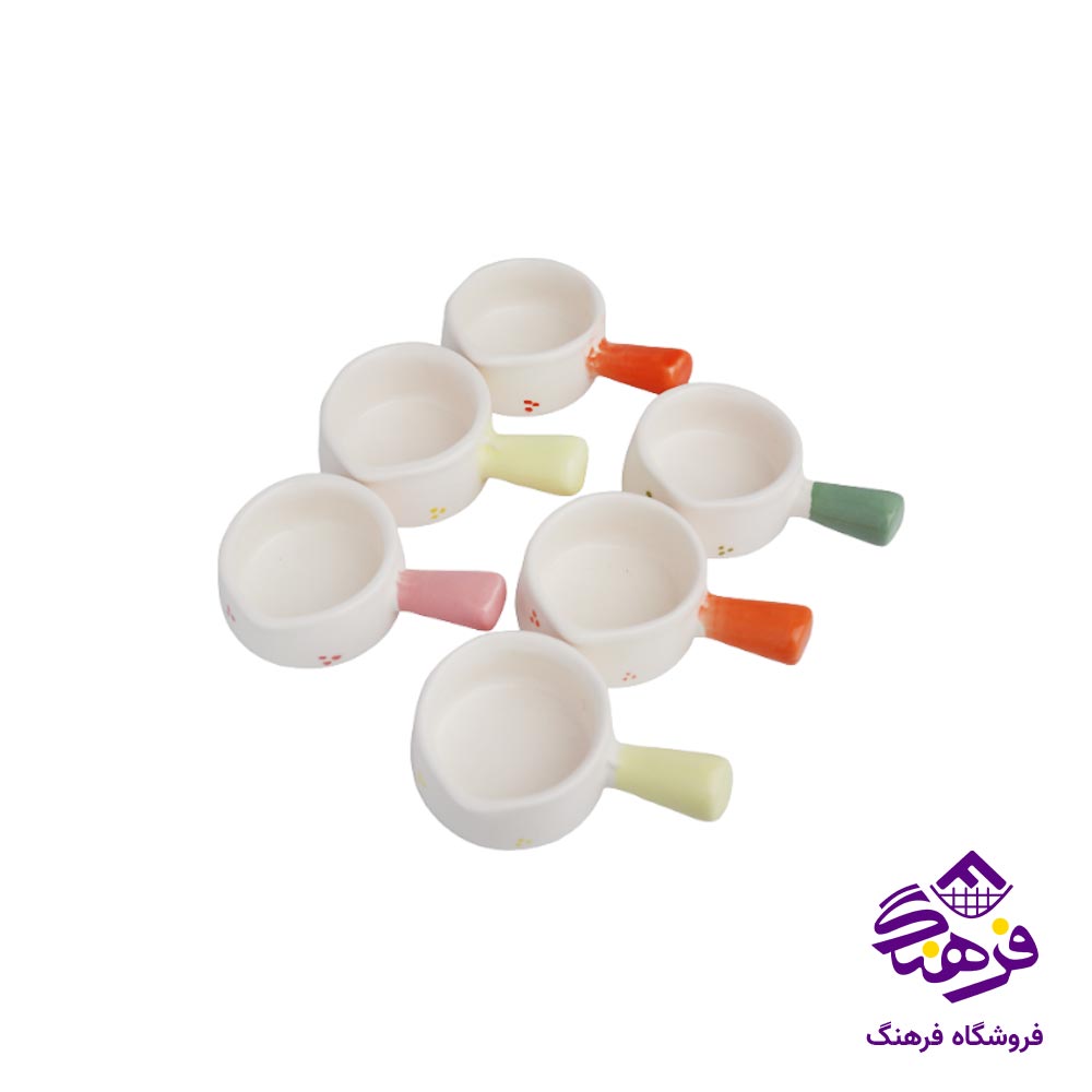 سس خوری 6 عددی دل کادو