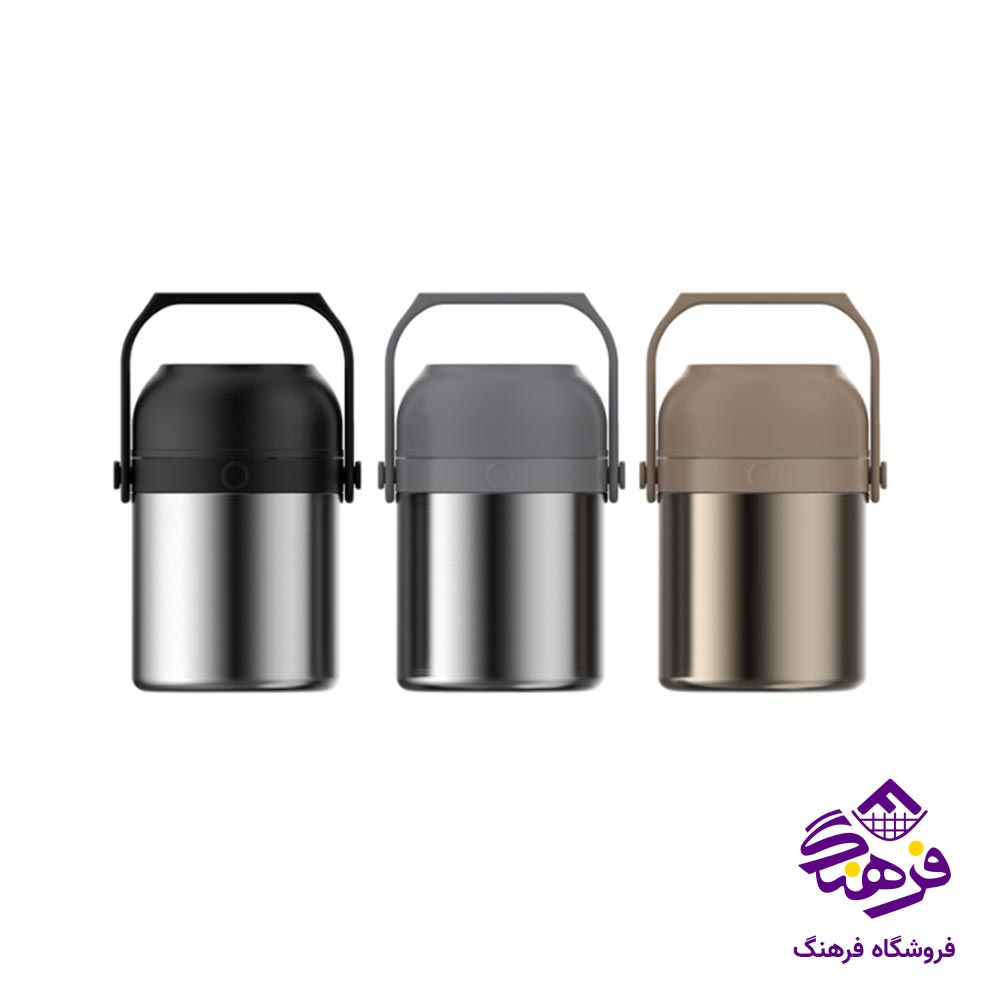 ظرف غذا یونیک استیل 1.2 لیتر 1807