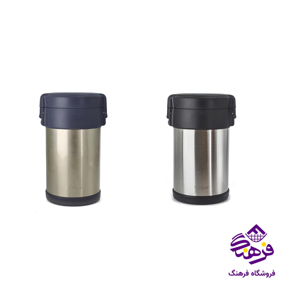 ظرف غذا یونیک استیل 2 لیتر 1841