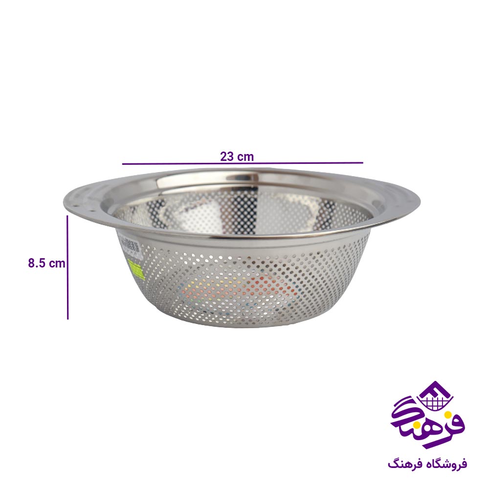 ابکش بیضی استیل شوالیه سایز 23