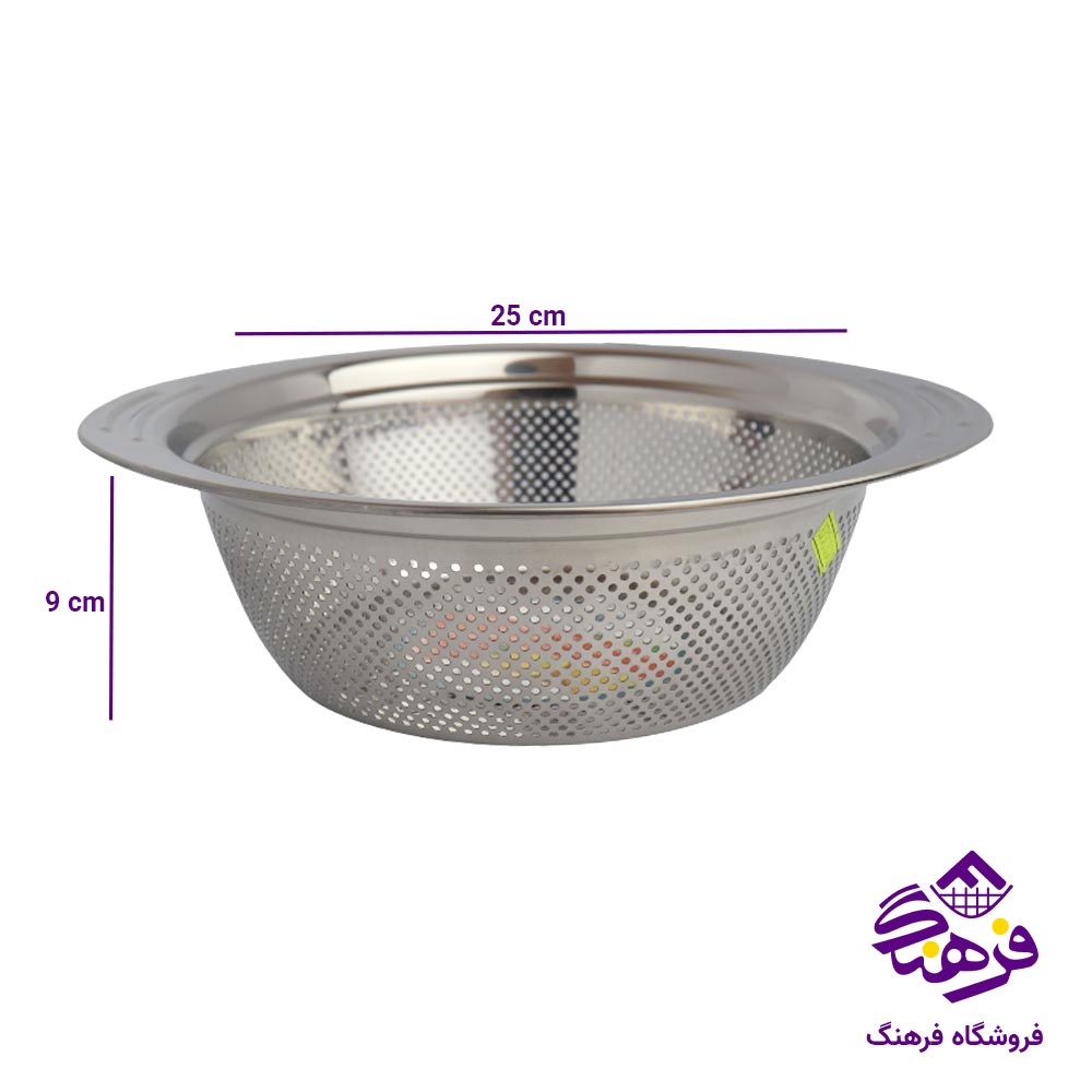 ابکش بیضی استیل شوالیه سایز 25