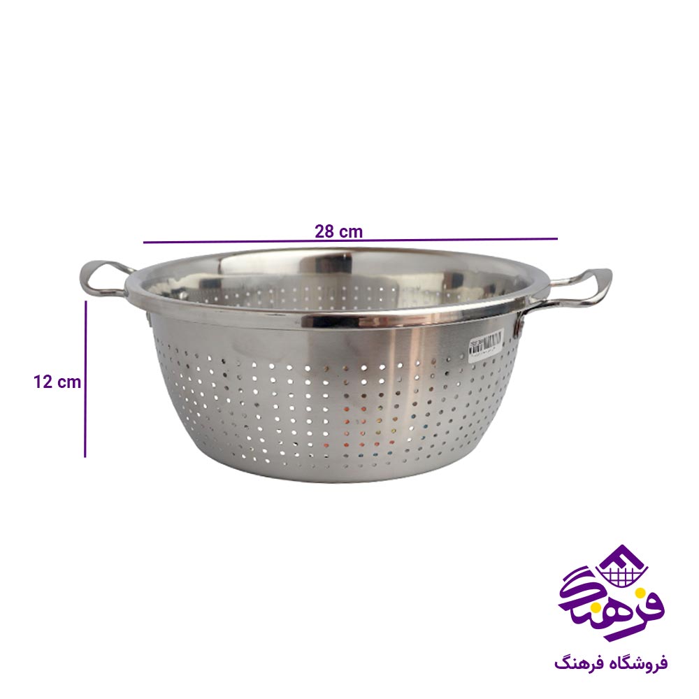 ابکش استیل دسته دار شوالیه سایز 28