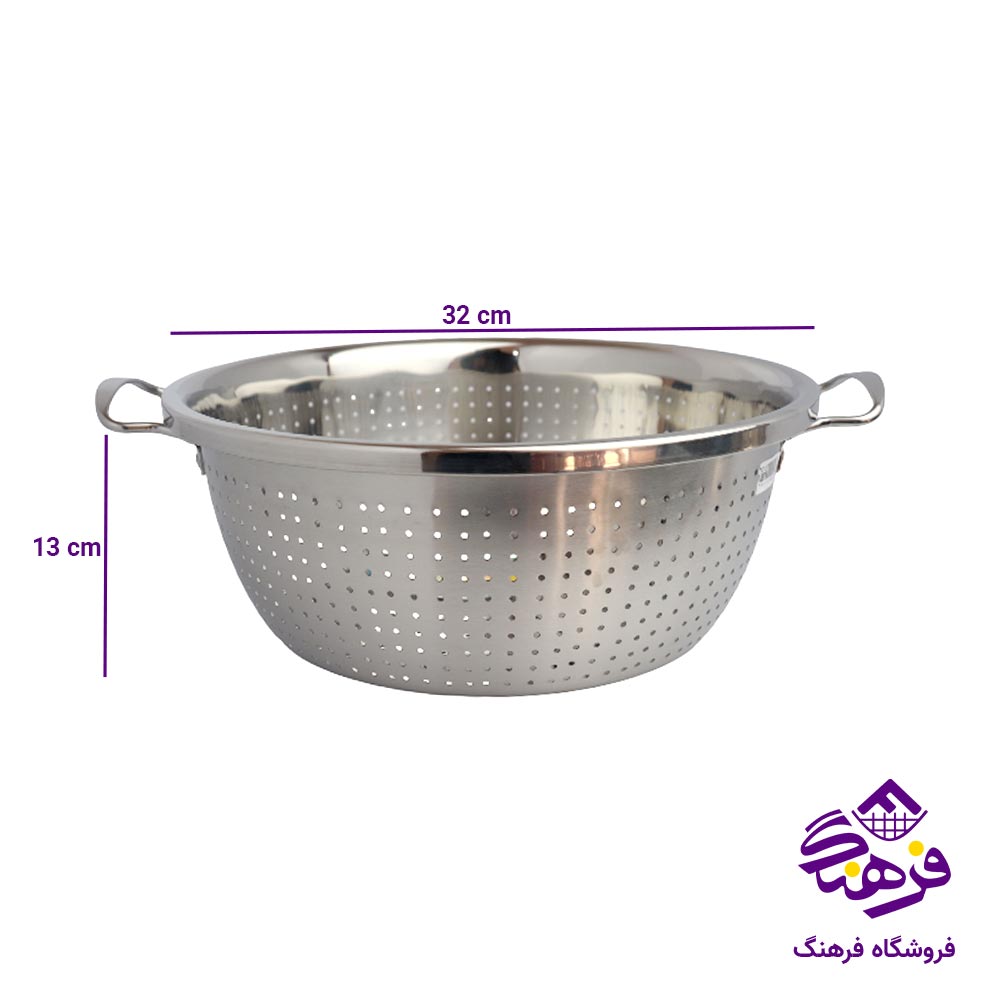 ابکش استیل دسته دار شوالیه سایز 32