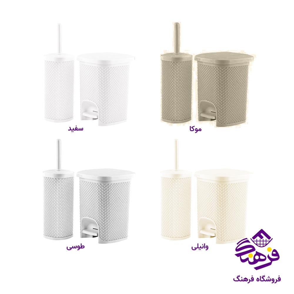 سطل و فرچه پدالی زیباسازان مدل پازیریک 36190