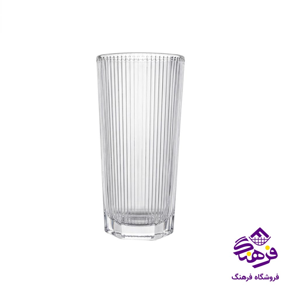 لیوان بلند بلور زنگان مدل کیهان (6 عددی)