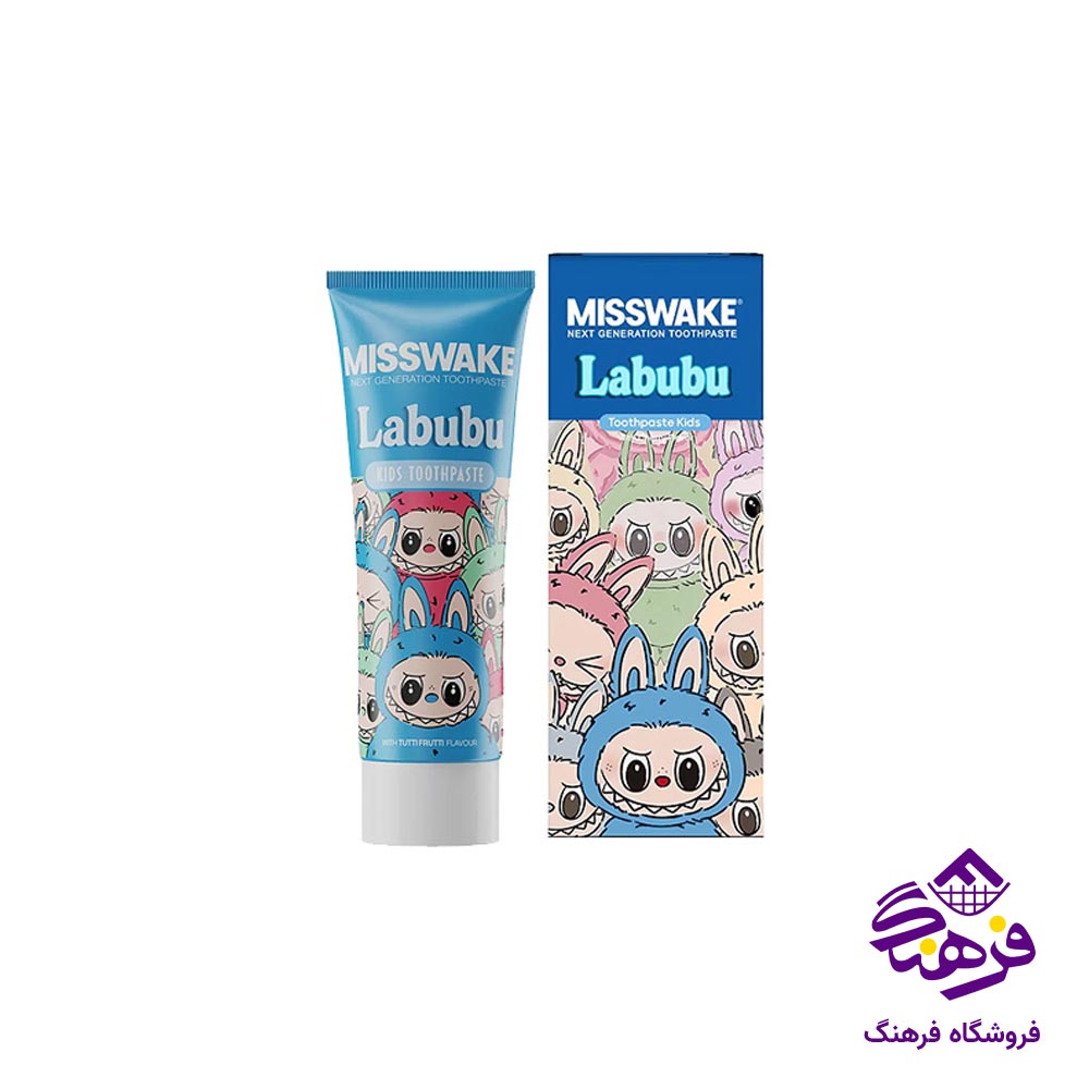 خمیر دندان کودک میسویک استیچ. لبوبو آبی. آدم برفی 50 گرمی