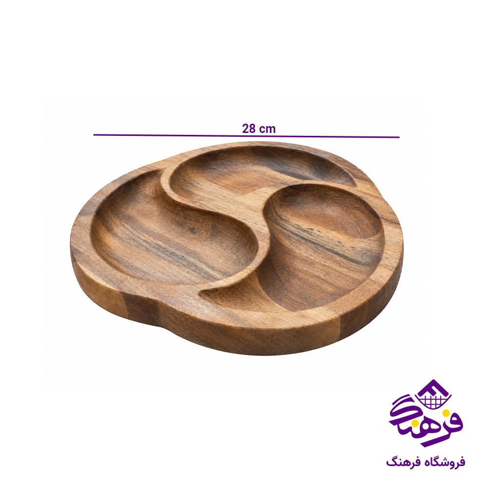 اردو خوری چوبی 3خانه گردو