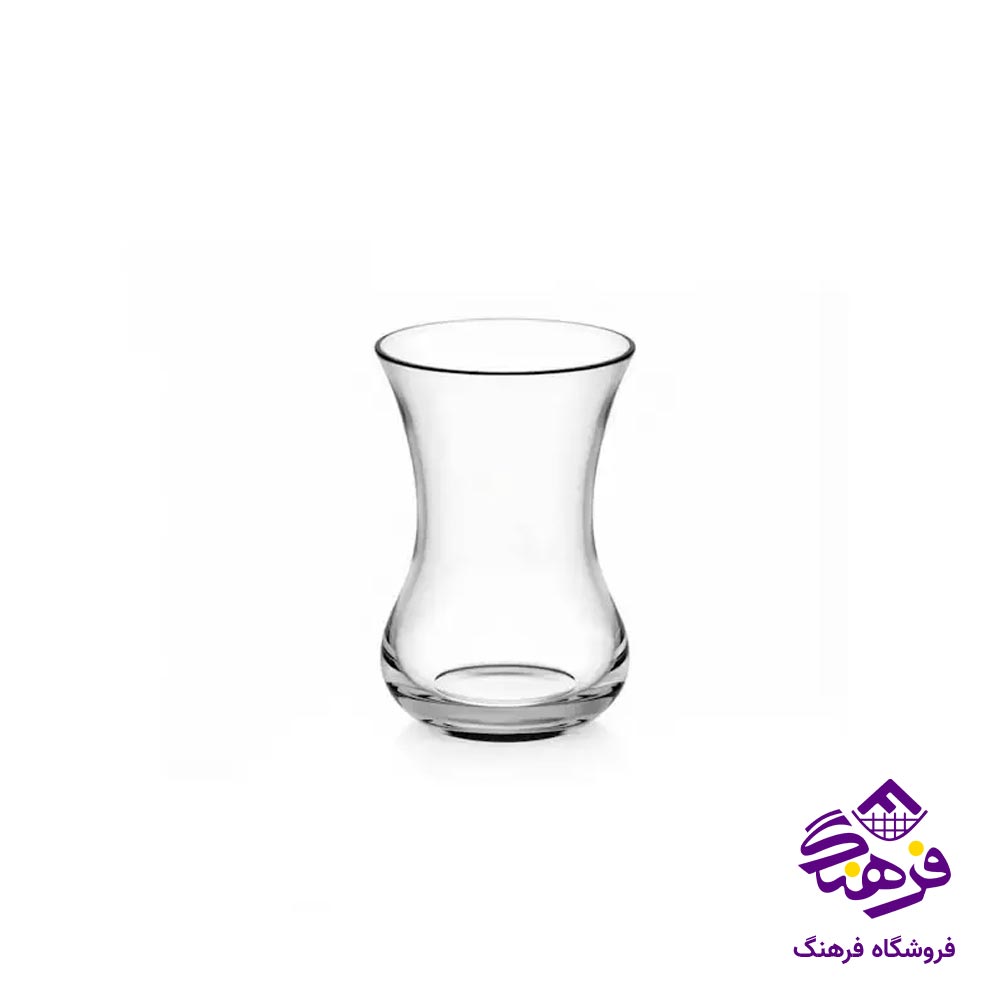 استکان کمر باریک بلور اصفهان مدل سوفیا 110 (6 عددی)