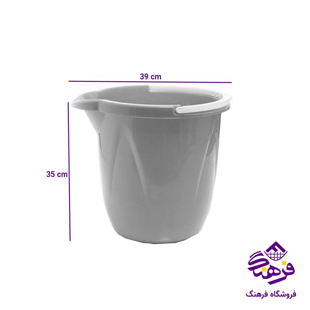 سطل آسا مدل مدرج بزرگ 20 لیتر 506