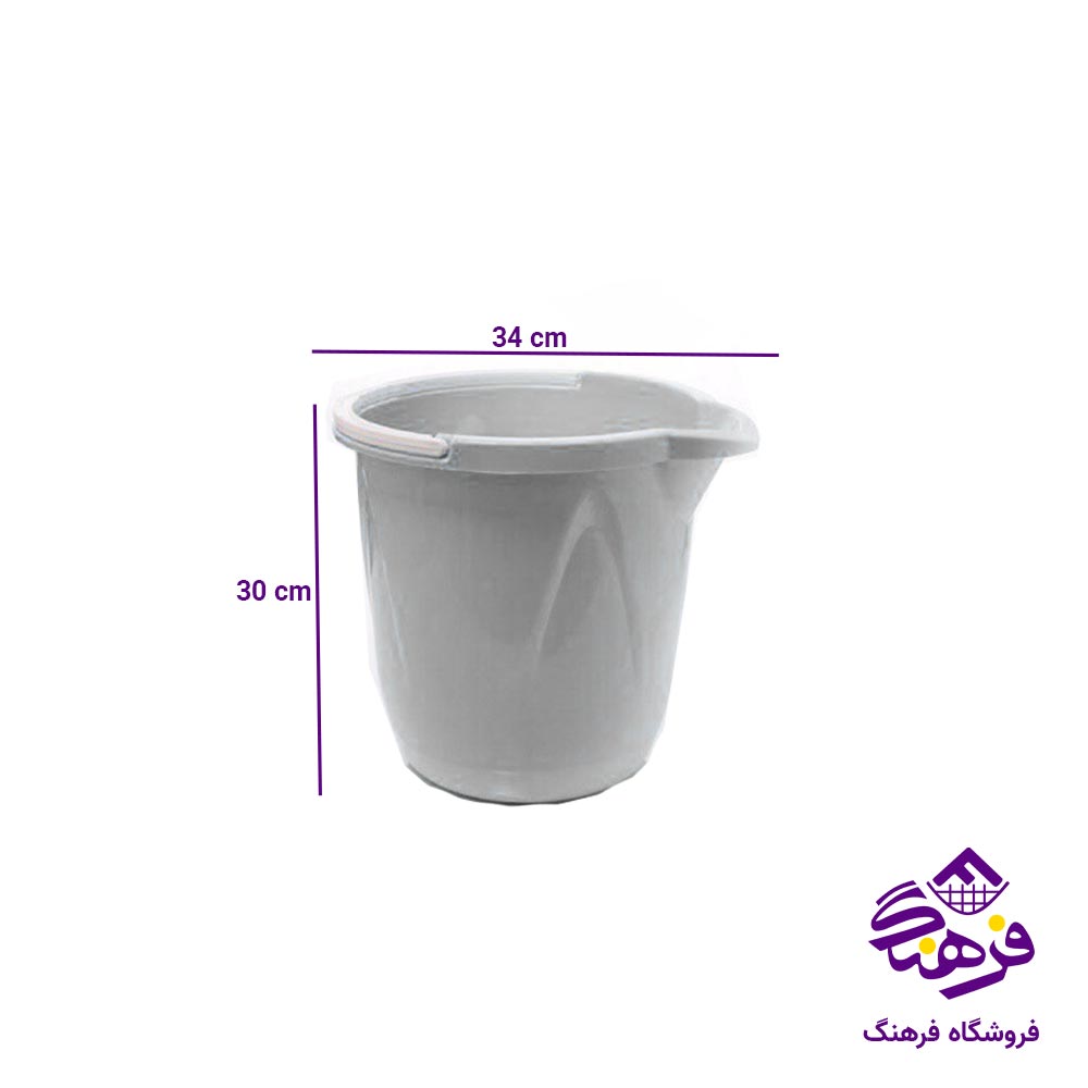 سطل اسا مدل مدرج کوچک 14 لیتری 505