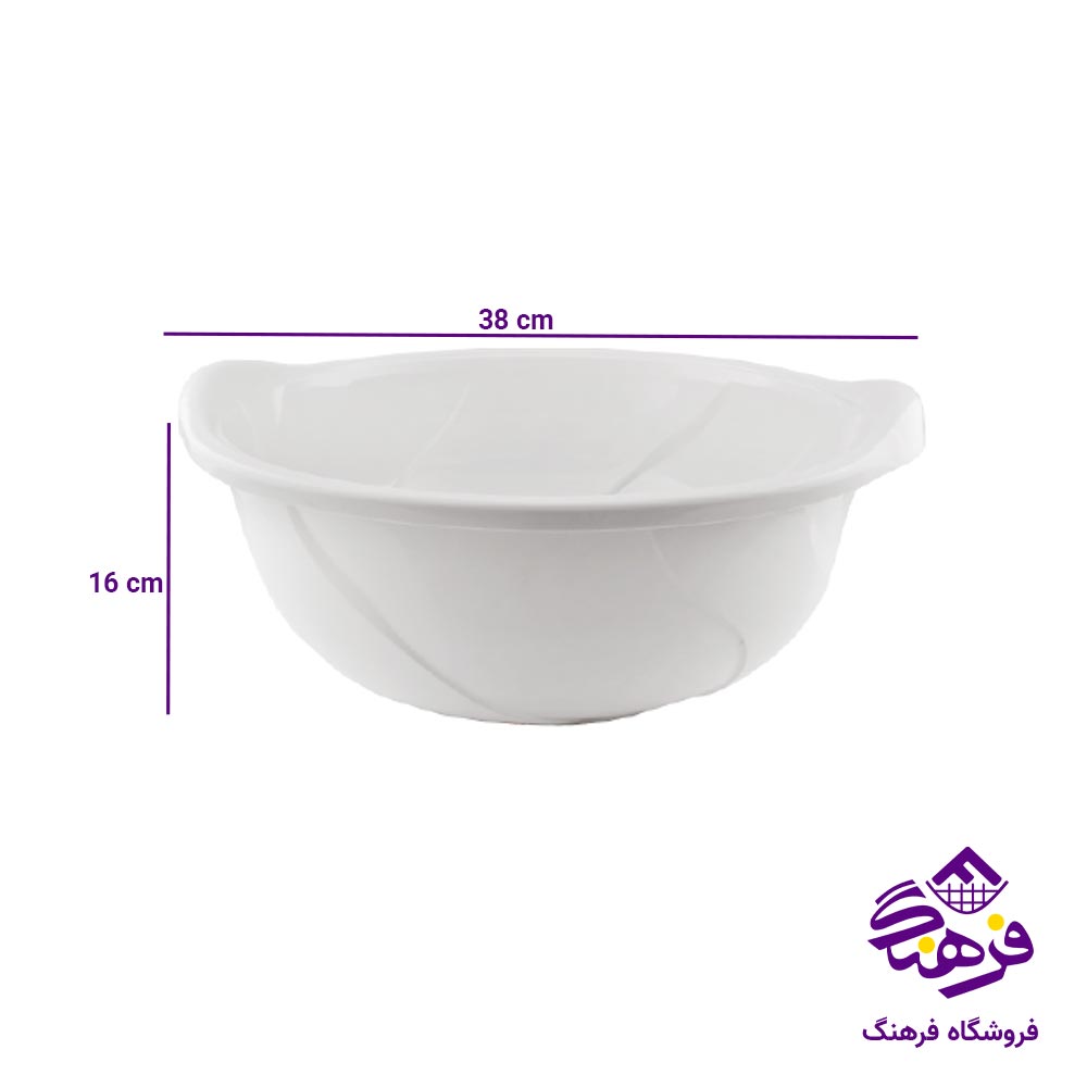 لگن زیباسازان مدل تولیکا سایز 3 کد 32240