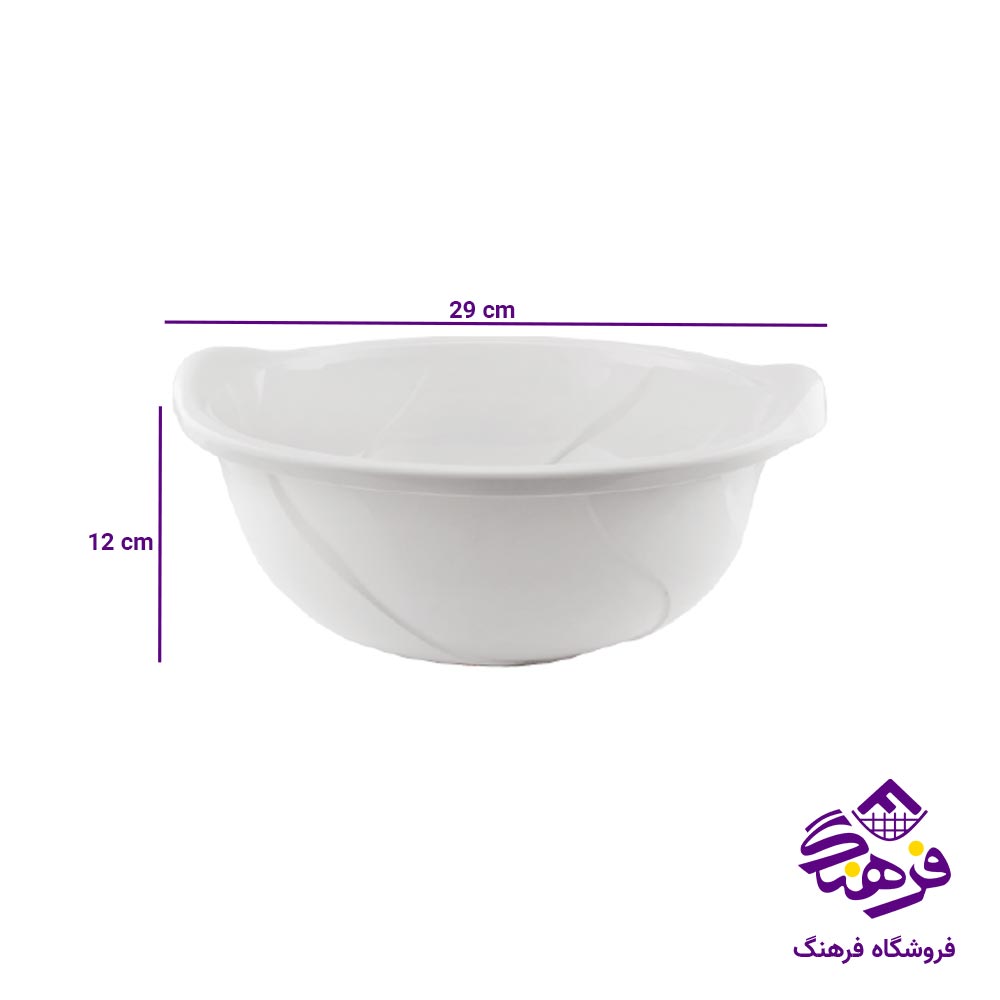 لگن زیباسازان مدل تولیکا سایز 4 کد 32241
