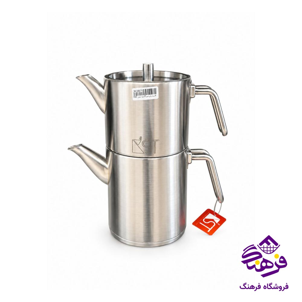 کتری قوری ژمبو X دسته استیل KST 2030 S