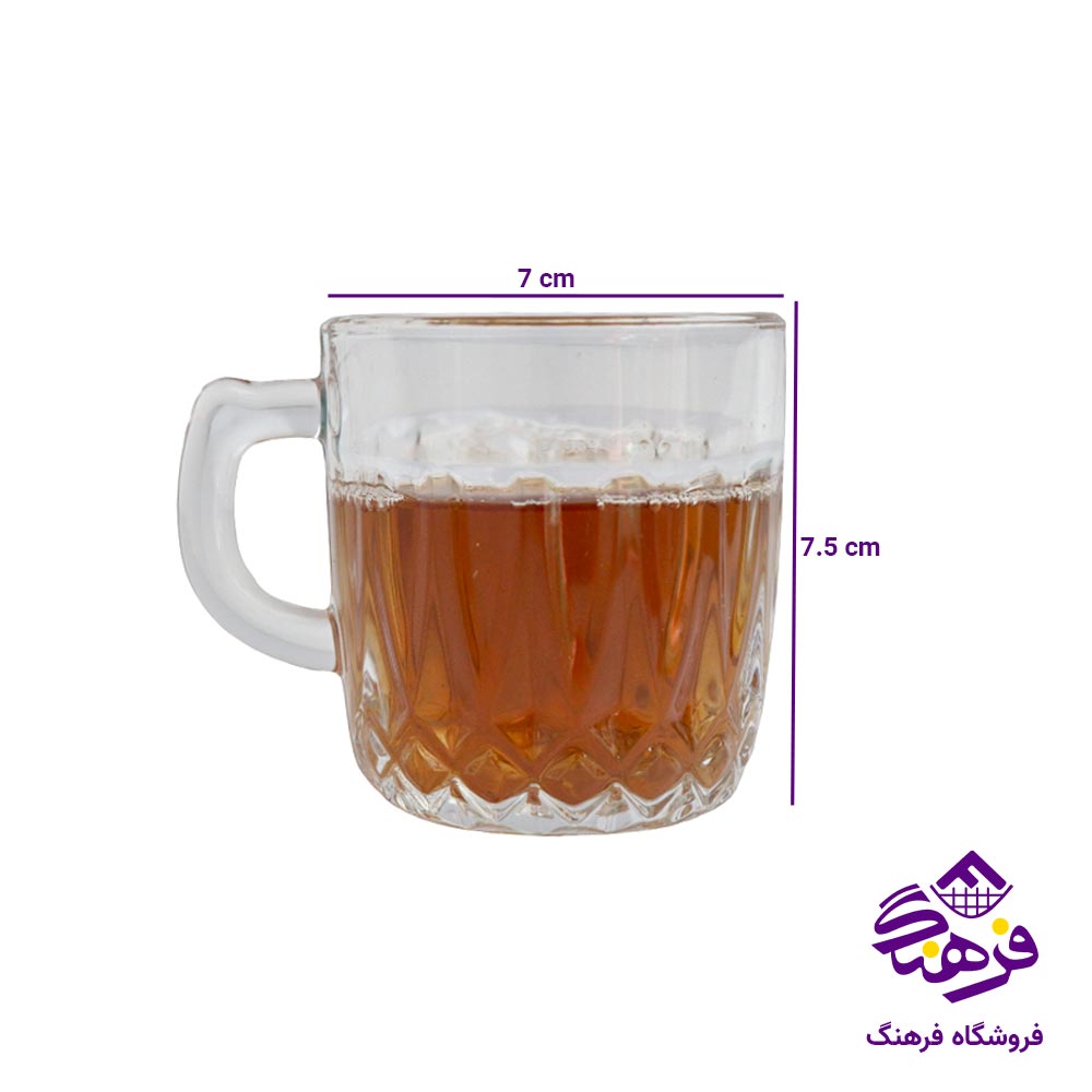 نیم لیوان گمین مدل سانتا شیرینگ 815 (6 عددی)