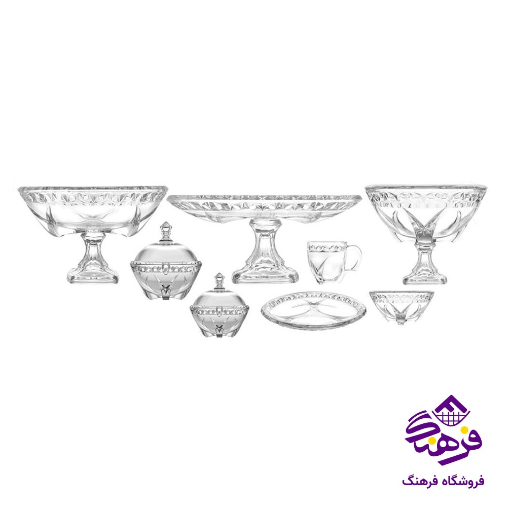 سرویس پذیرایی 25 پارچه نوری تازه مدل کاتانا
