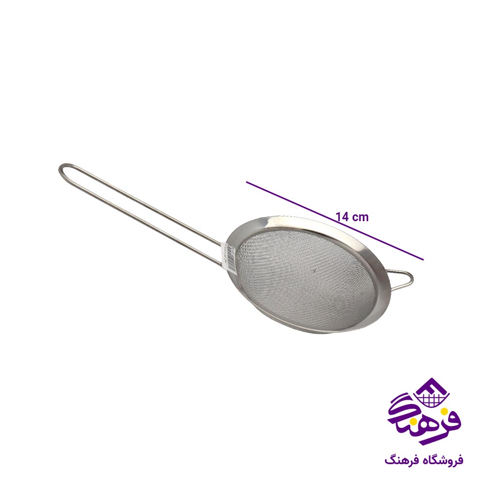 صافی استیل دسته دار 14