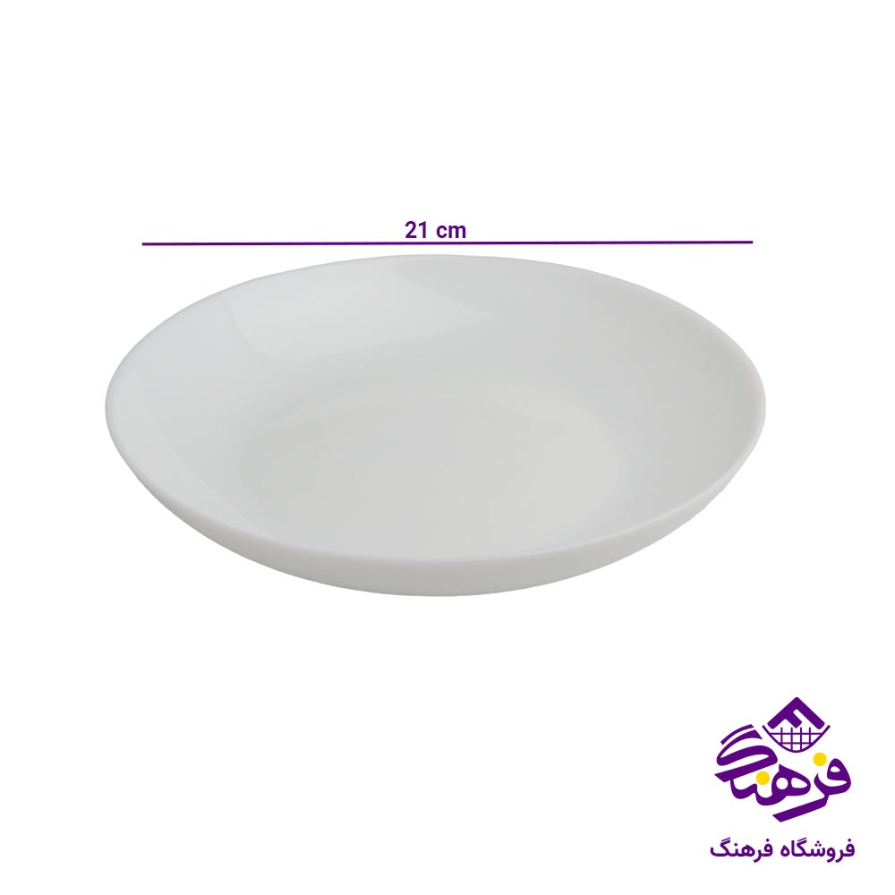 خورشت خوری گلدن اپال مدل دیوال سفید (6 عددی)