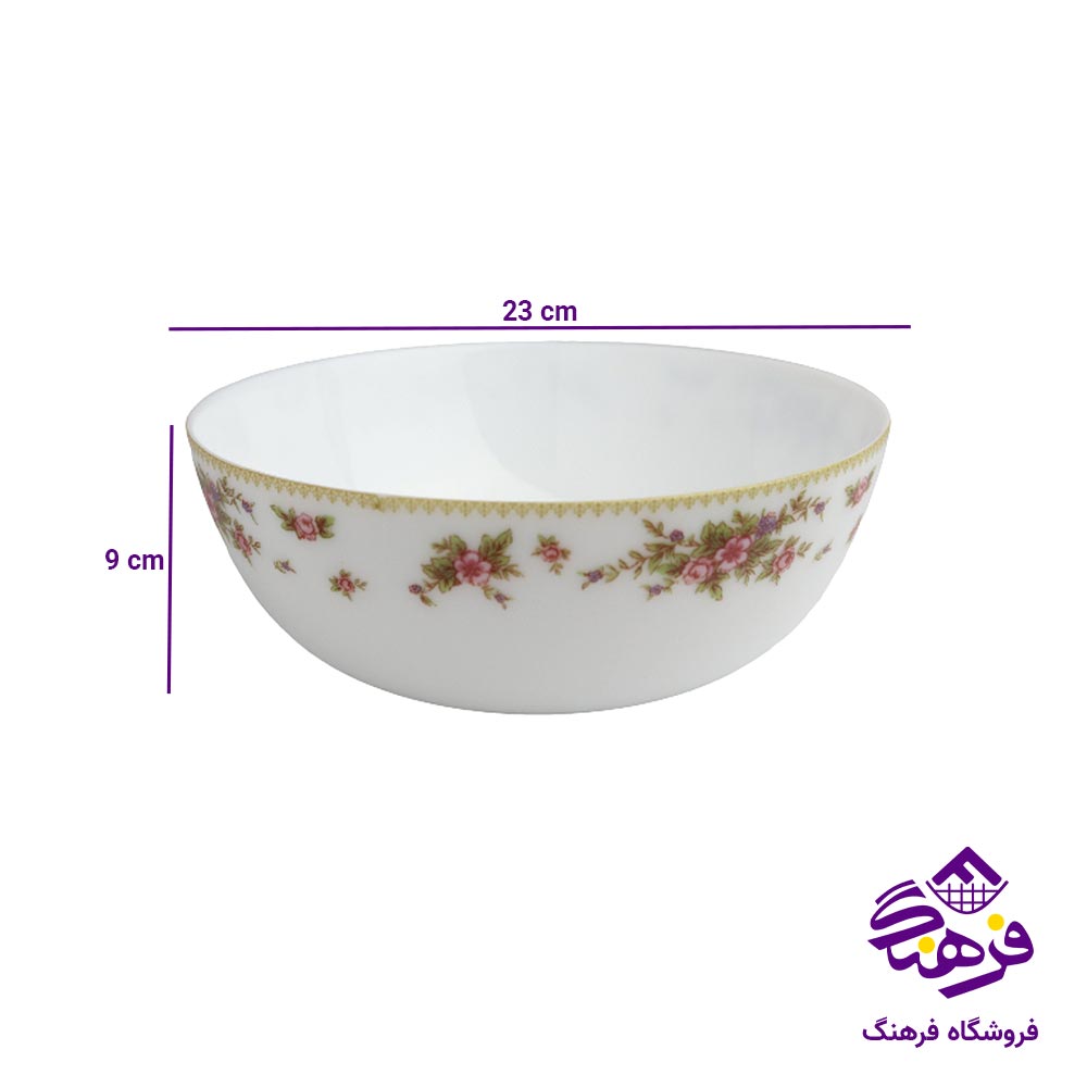 سالاد خوری گلدن اپال مدل رز مدرن