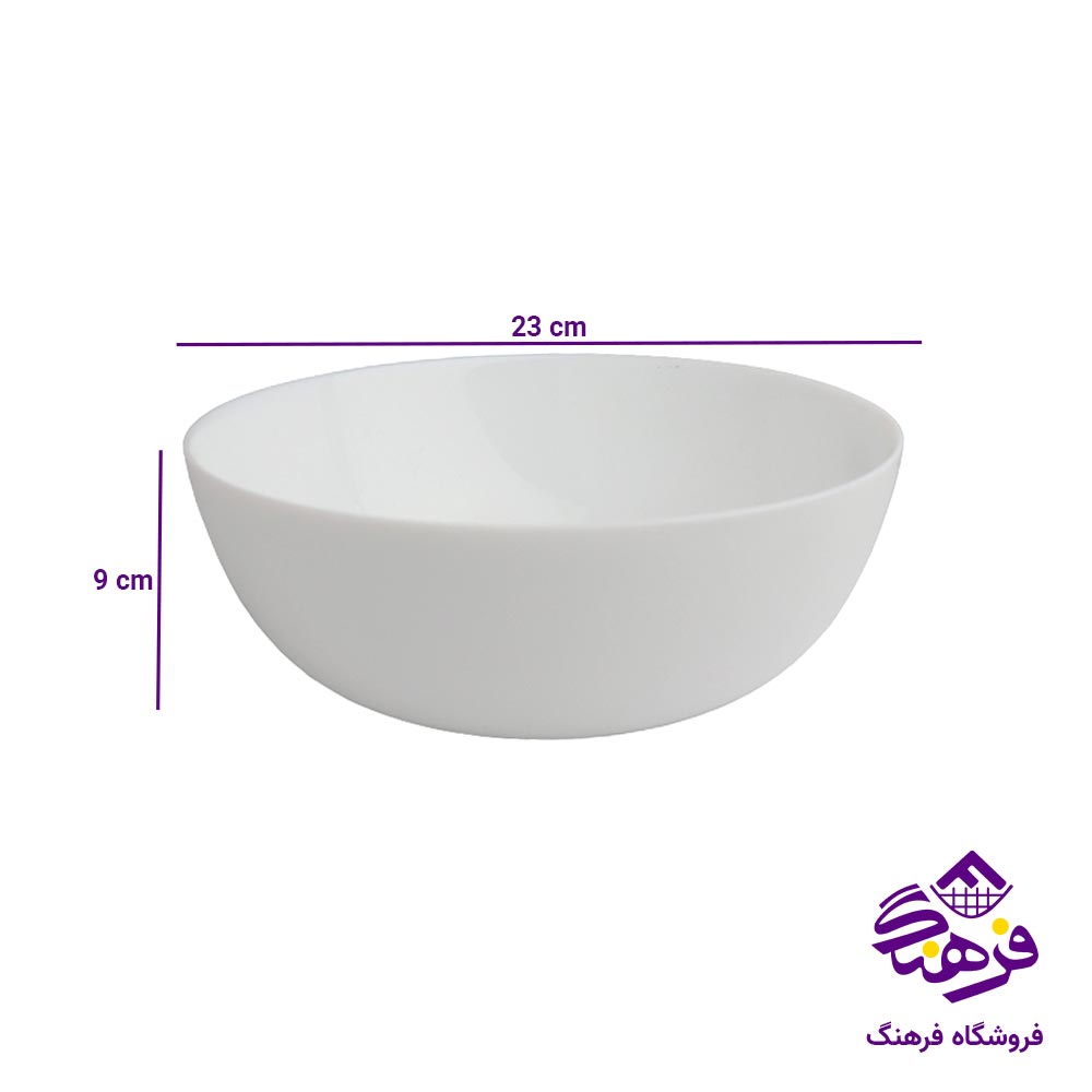 سالاد خوری گلدن اپال مدل دیوالی سفید