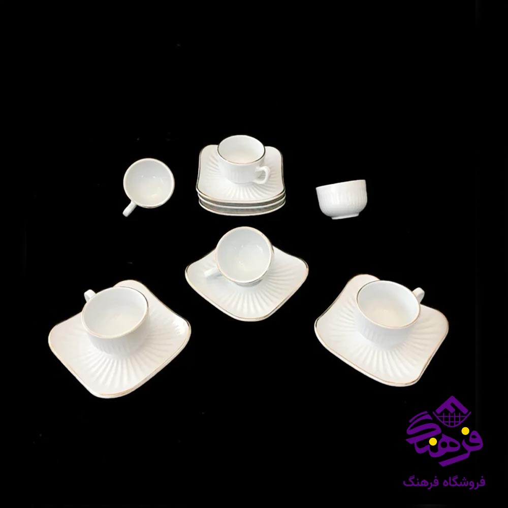 چای خوری 12 پارچه لیموم مدل لارن 416