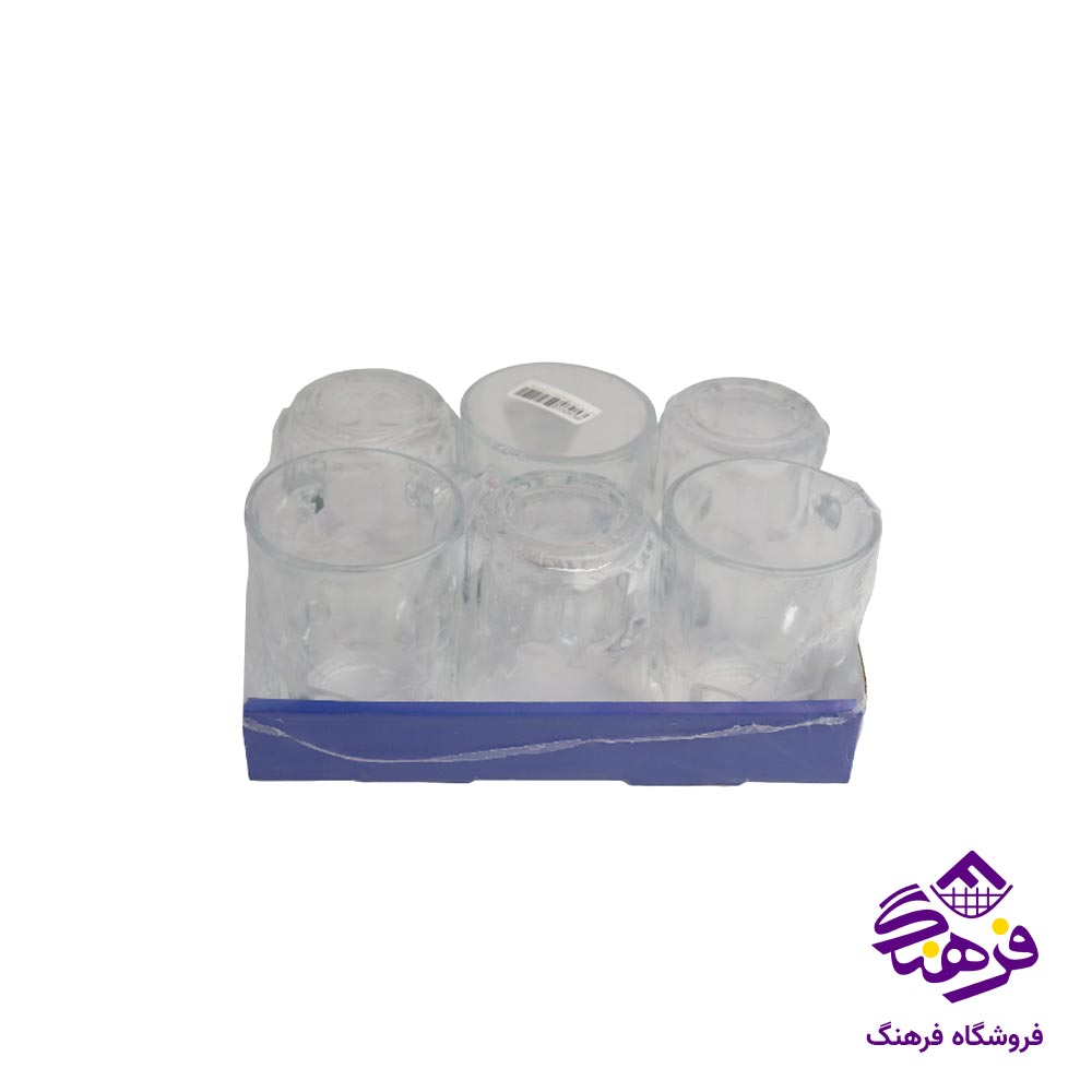 لیوان دسته دار گمین مدل رومینا شیرینگ 719 (6 عددی)