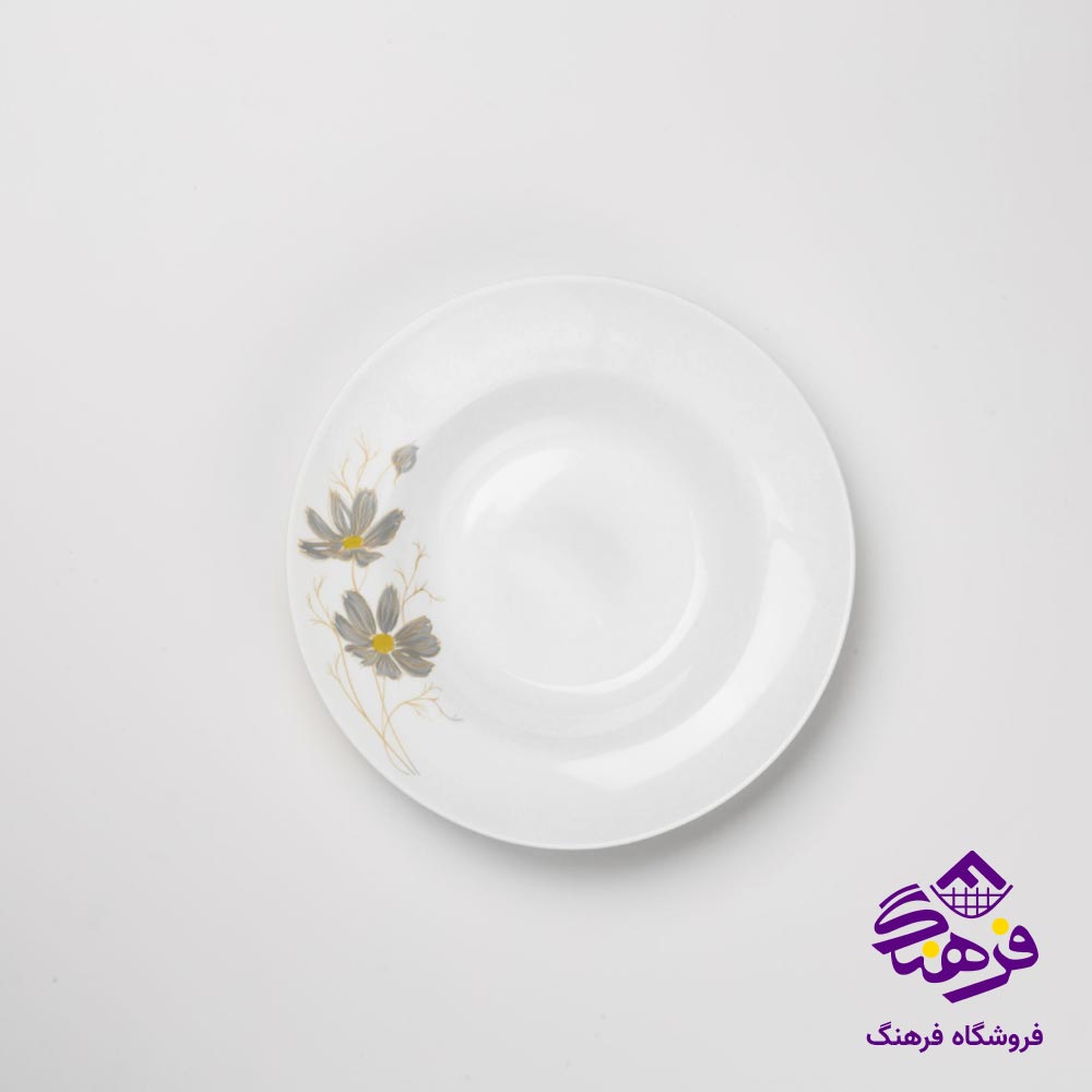 دیس پاستا گلدن اپال مدل دیوالی گلدار شقایق طوسی 