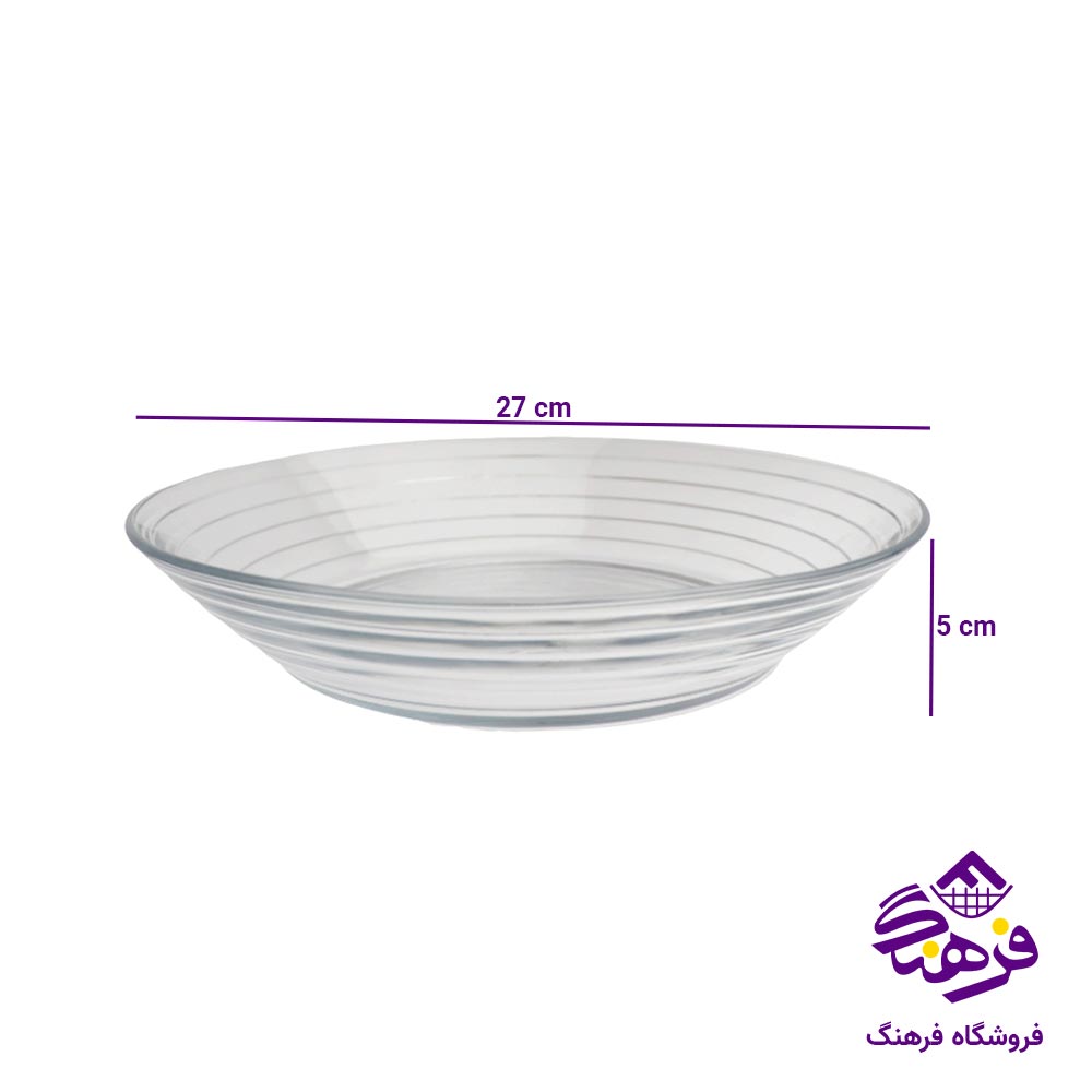 سالاد خوری بلور کاوه مدل درسا (2عددی)