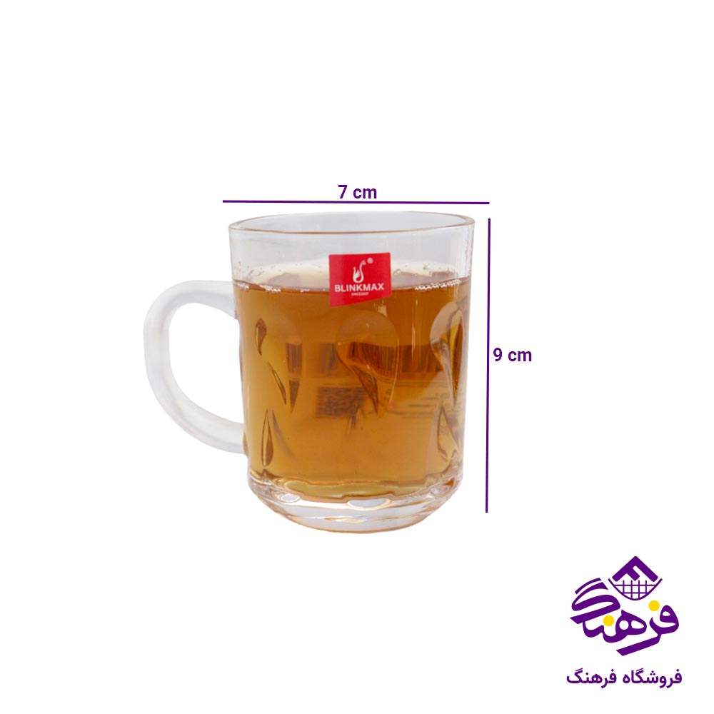 لیوان بلینک مکس مدل اشکی 108 (6 عددی)