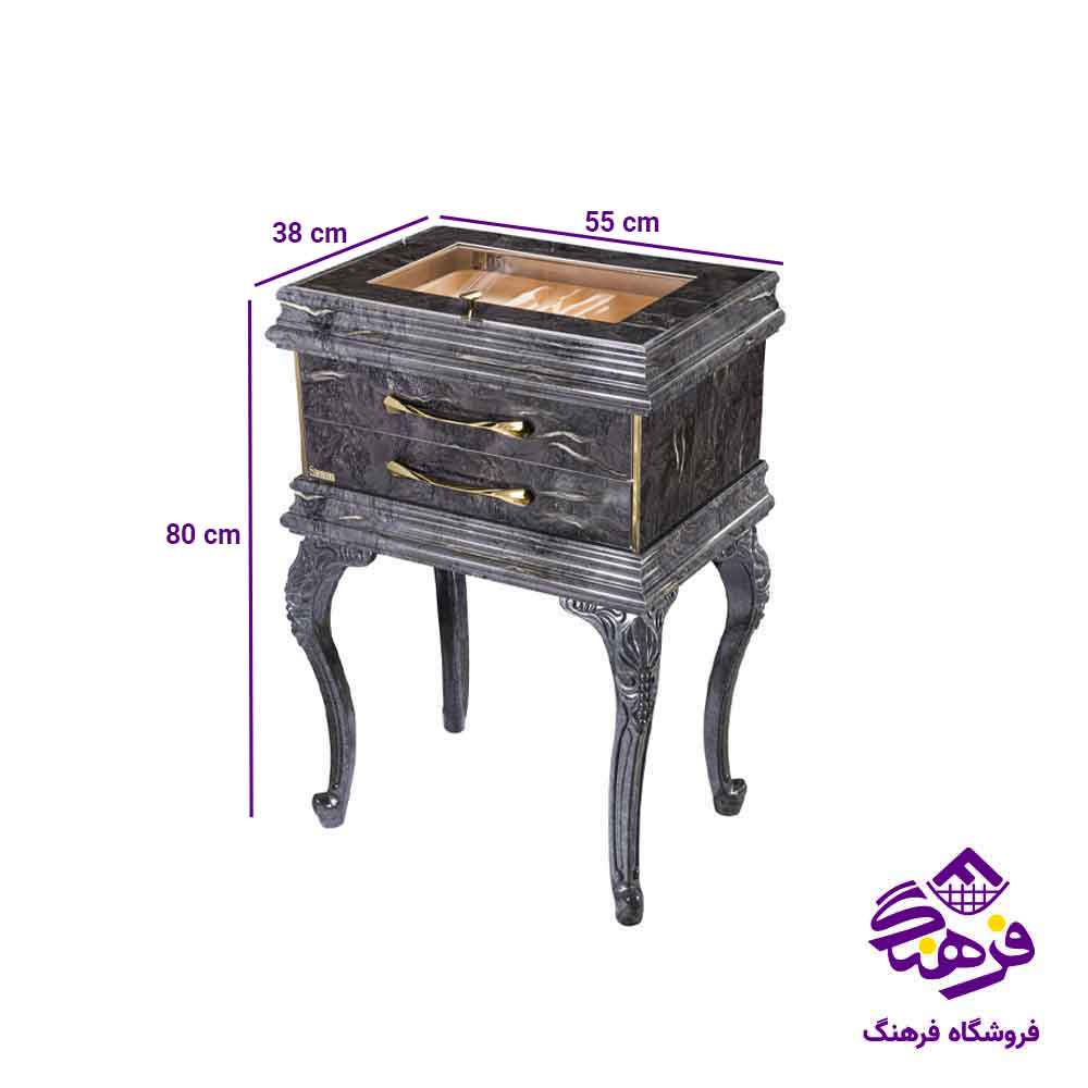 کنسول پایه دار قاشق و چنگال سلطنتی مرمر گلاسکو شاینیکس 2006