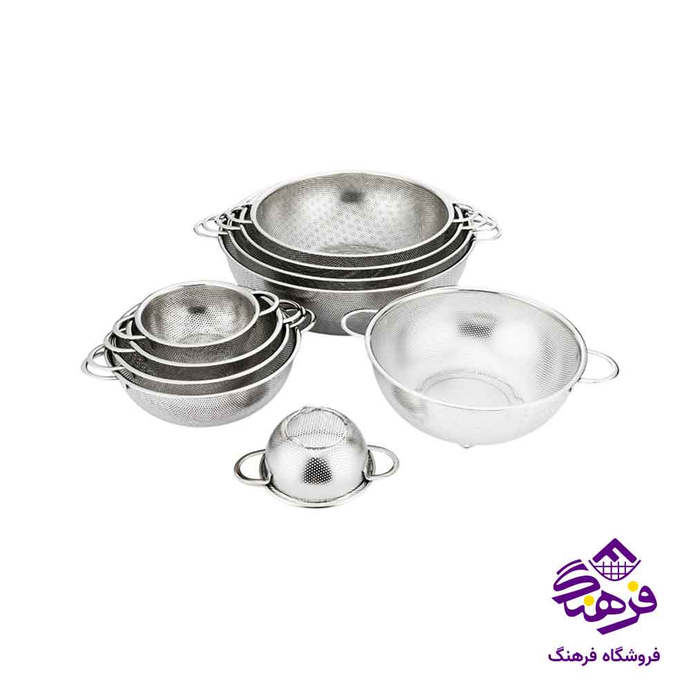 ست ابکش استیل 10 پارچه یونیک 4089