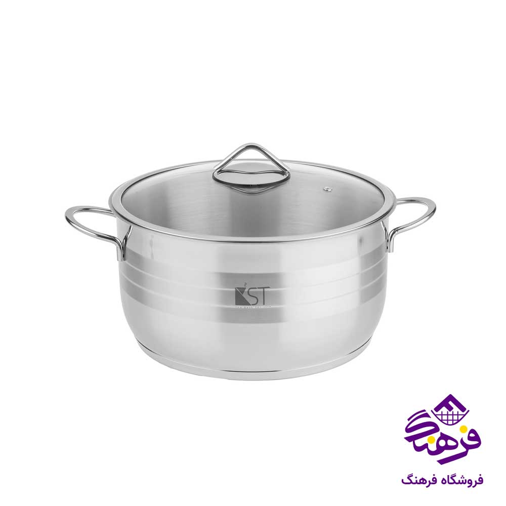 قابلمه استیل KST سایز 28 کد 5028