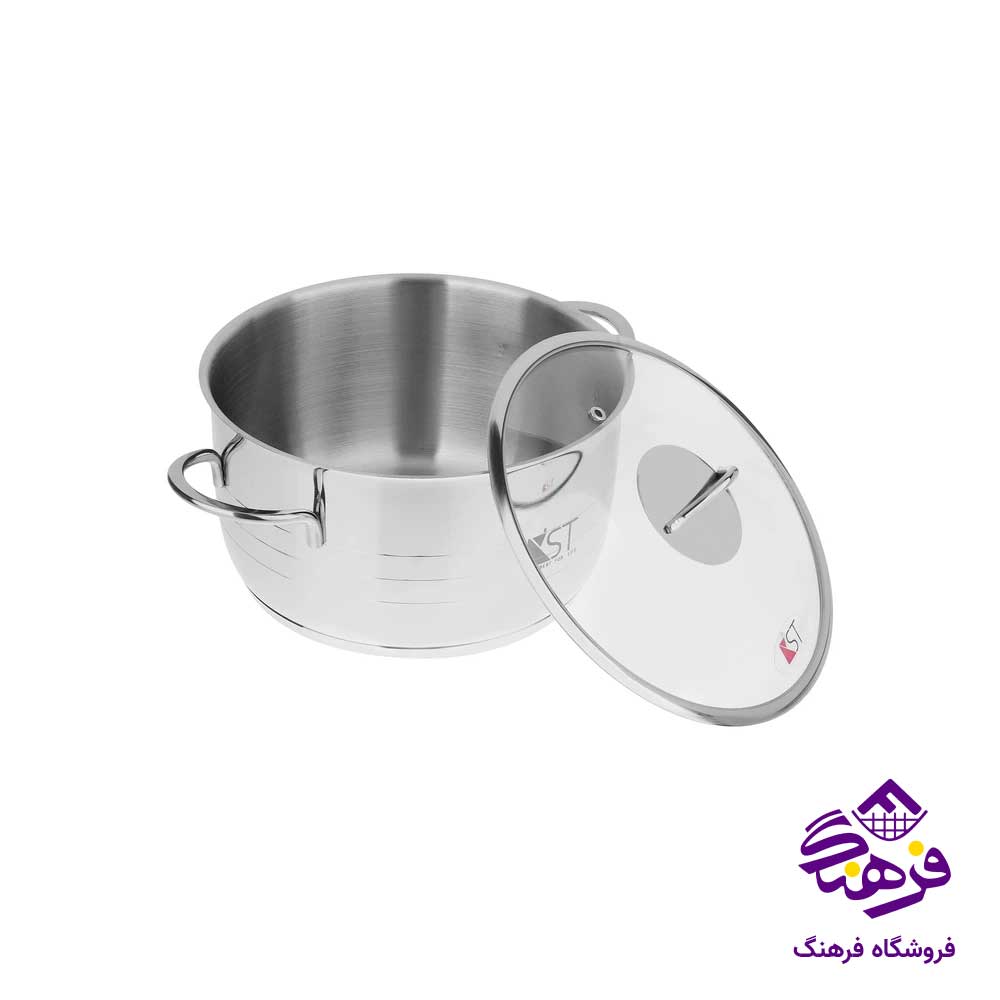 سرویس قابلمه 6 پارچه استیل KST کد 5220