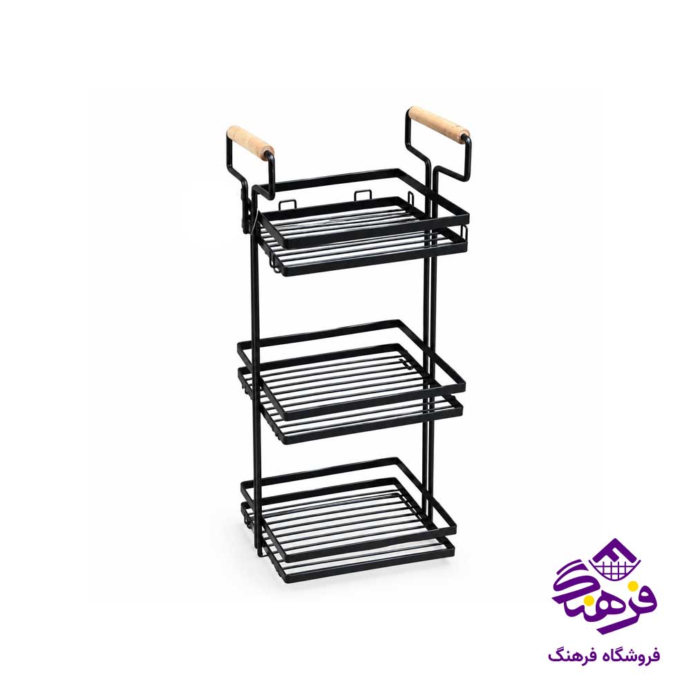 استند دسته چوبی مربع 3 طبقه 5908 KST