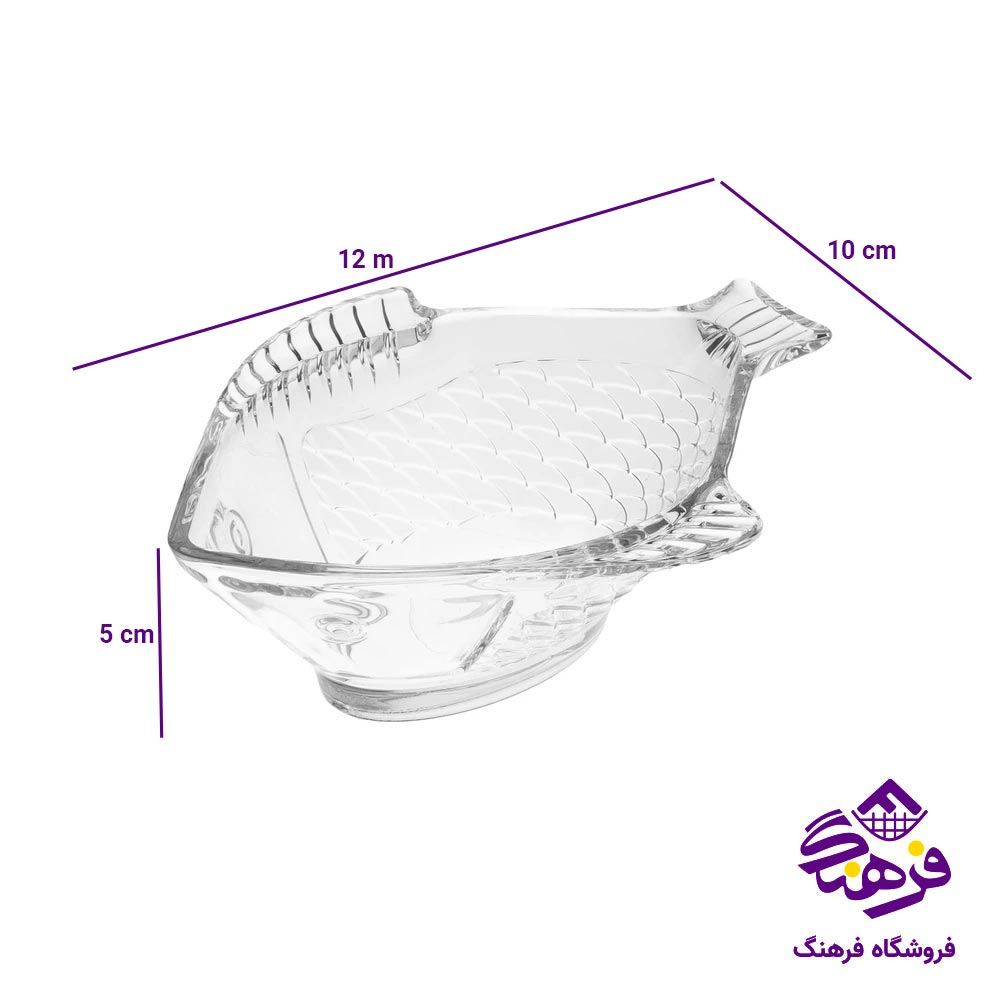 پیاله نوری تازه مدل ماهی (6 عددی)