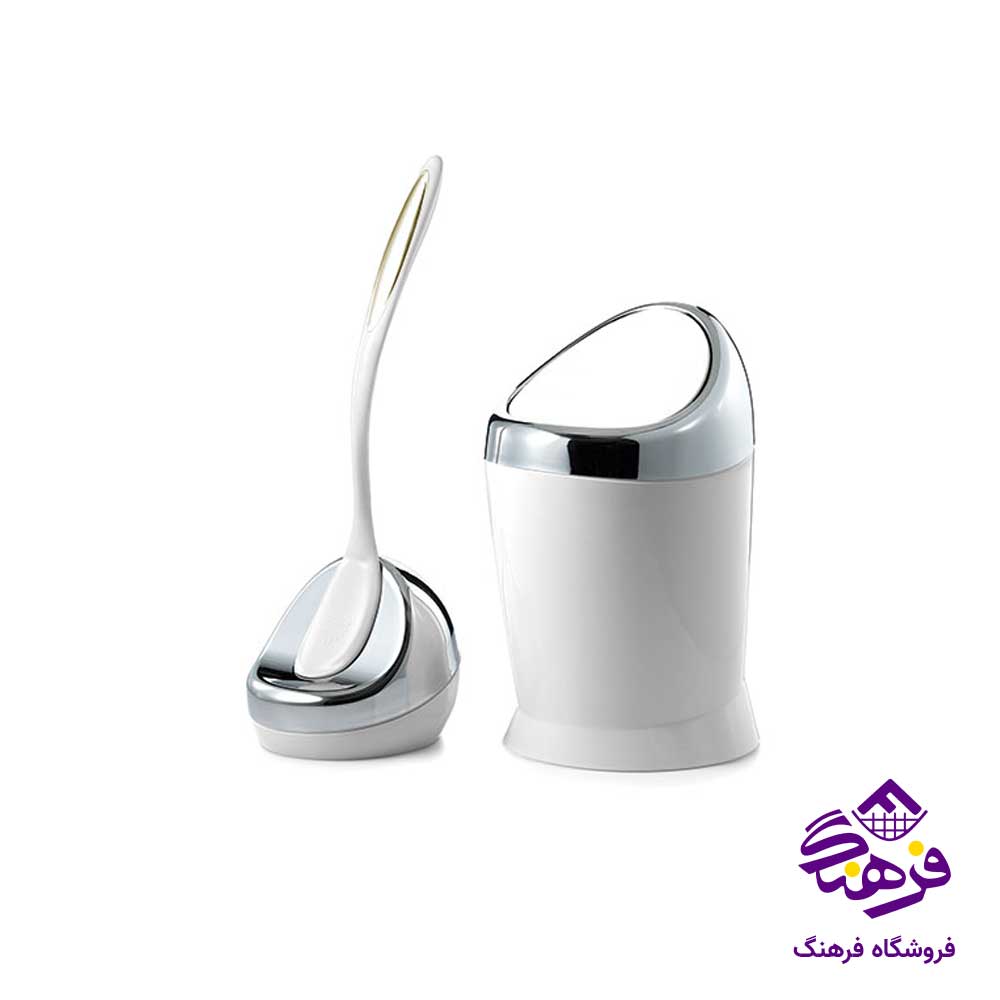 ست سطل و توالت شوی مهسان مدل چری 20270