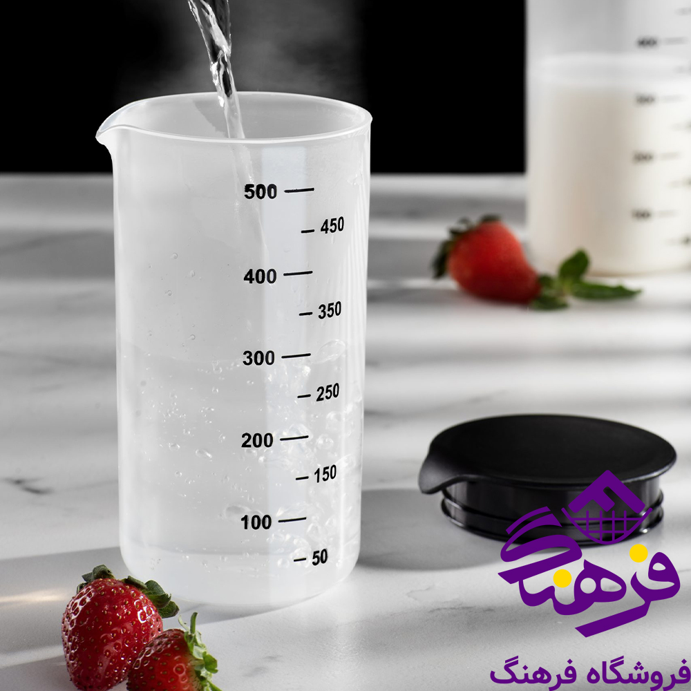 ظرف پیمانه مدرج استوانه ای اریسام