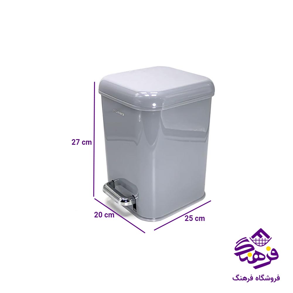 سطل 4 گوش 6 لیتری همارا 
