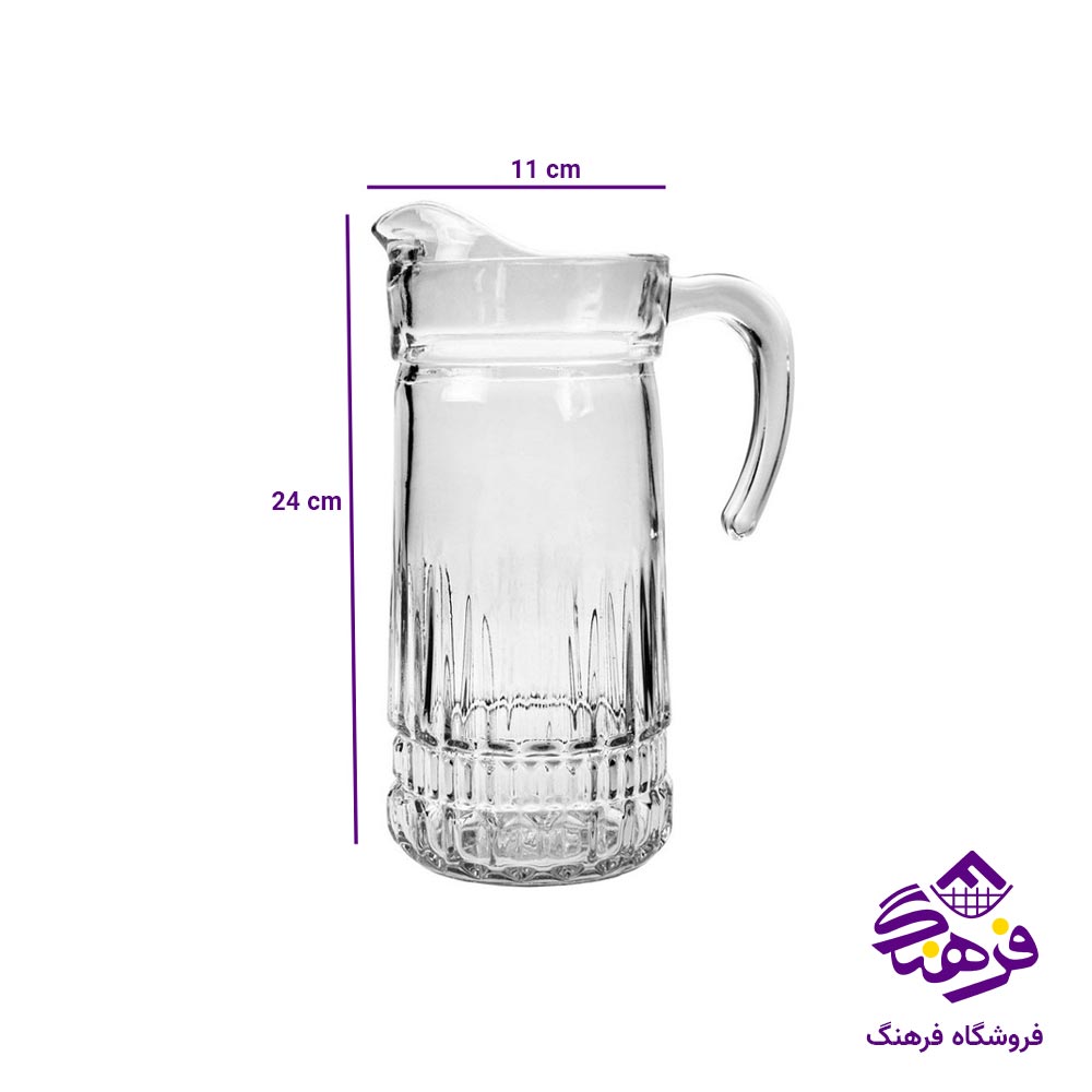 پارچ بلور کاوه مدل استون 