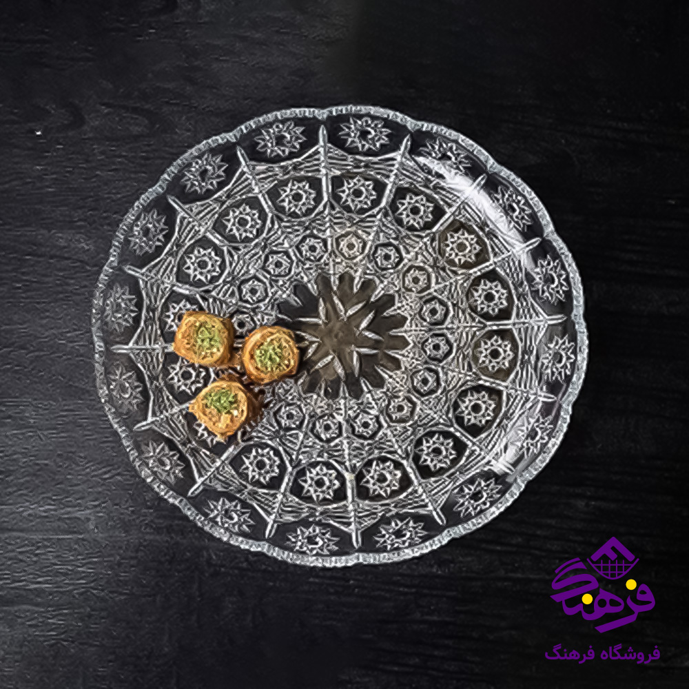 قاب شیرینی فوجین پایه دار کادو کاوه (2دک)
