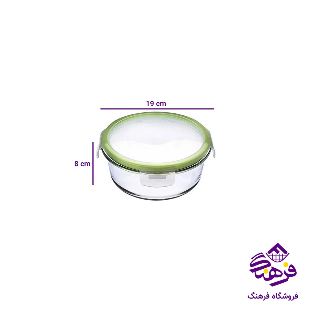 ظرف نگهدارنده بلور کاوه مدل هلگا 3 