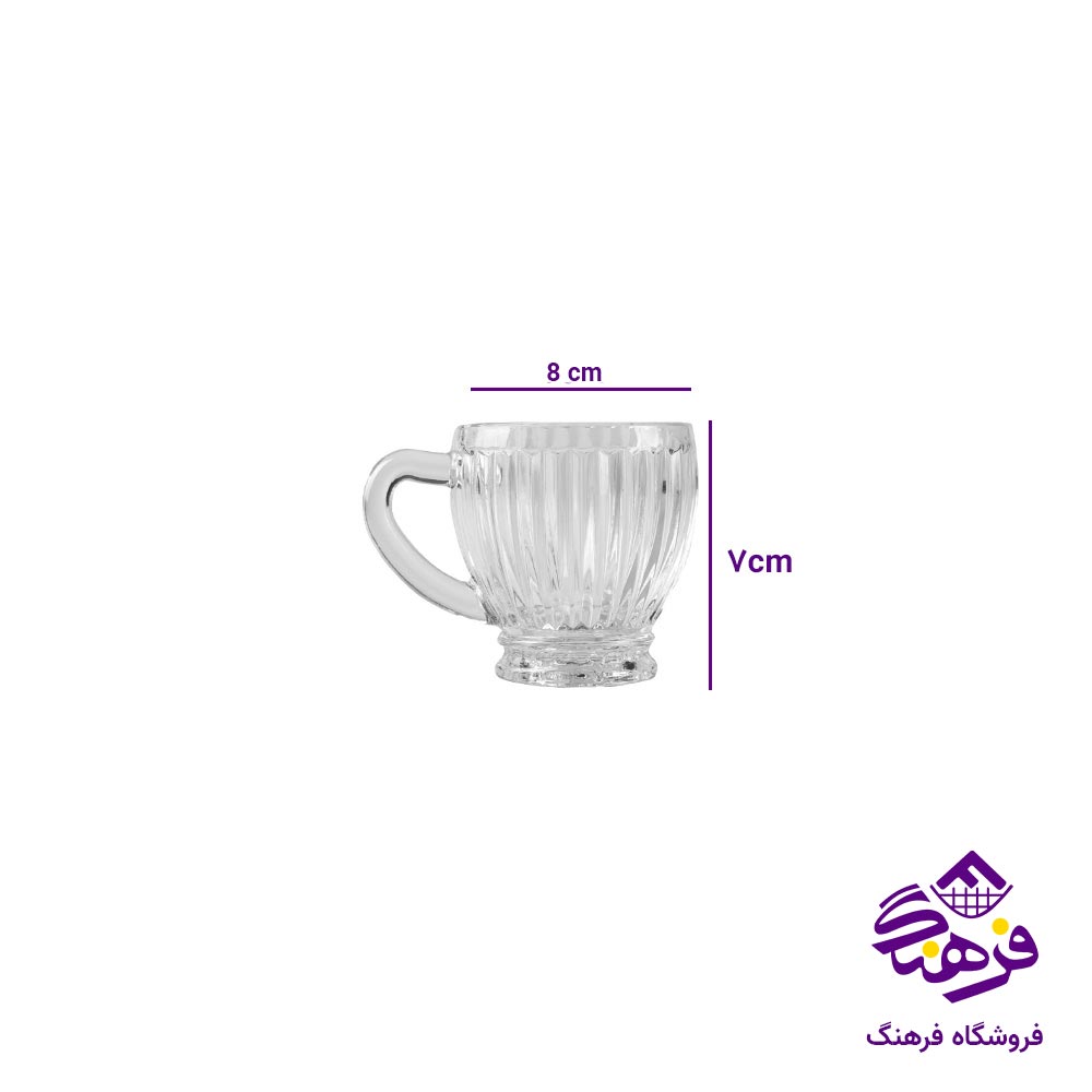 فنجان بلور کاوه مدل کریستال