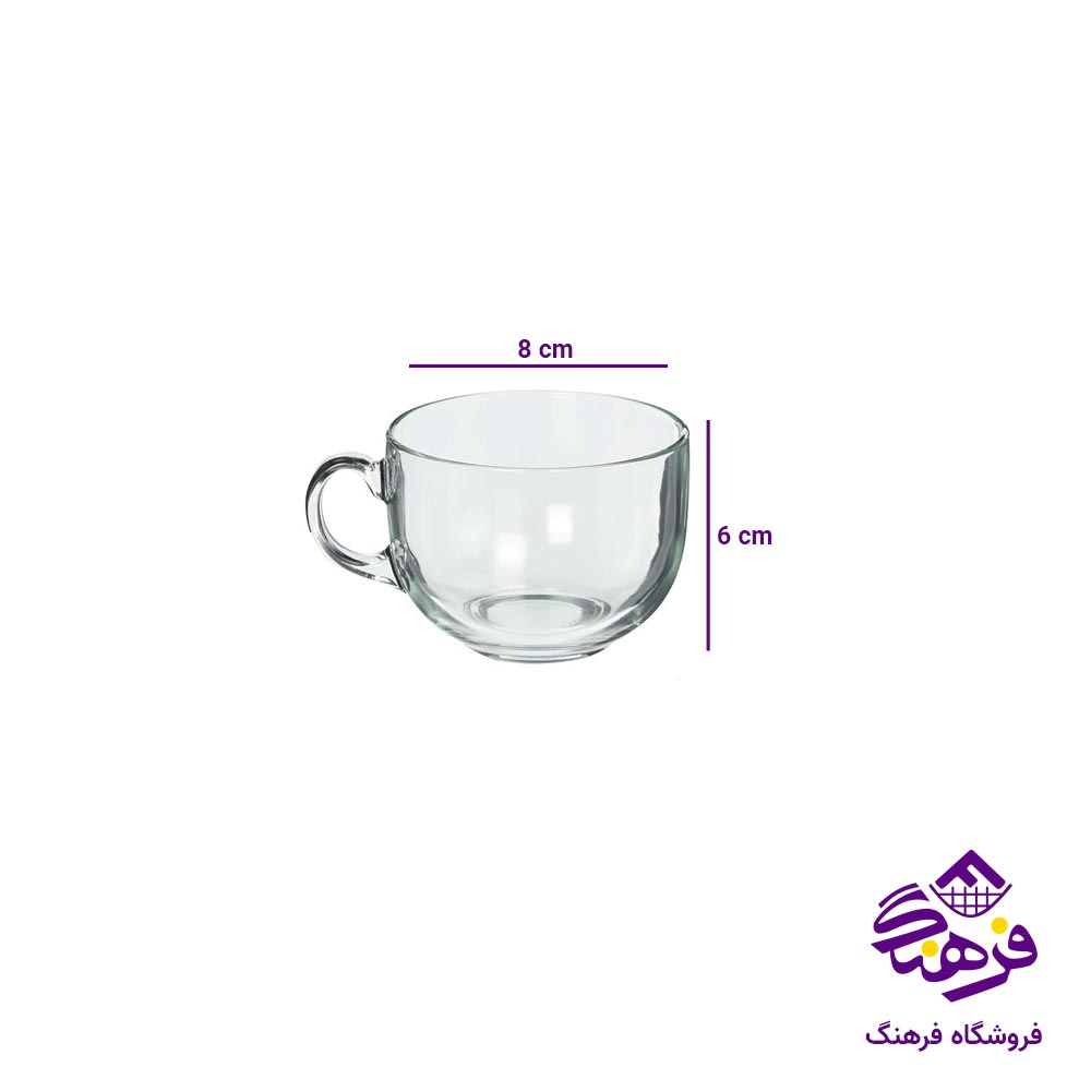 فنجان بلور کاوه مدل اورانوس
