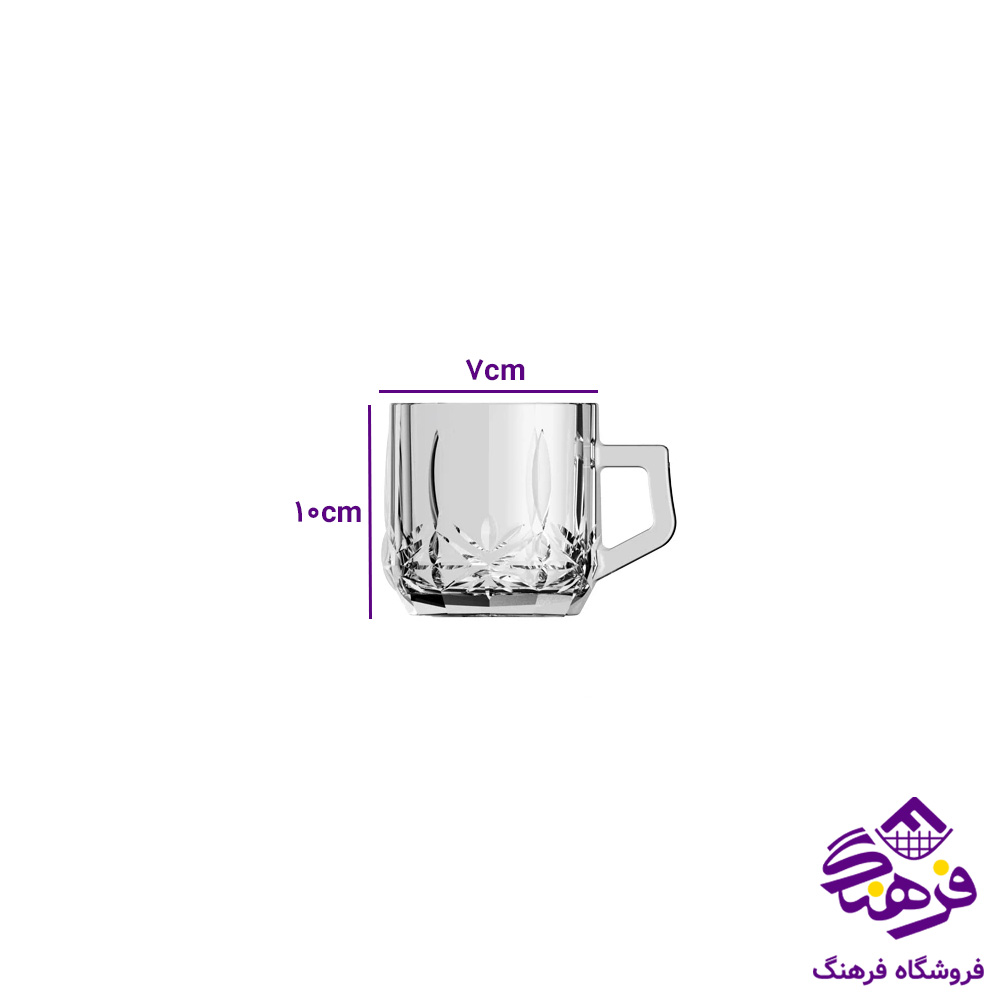 فنجان اوا کادو کاوه 6دک