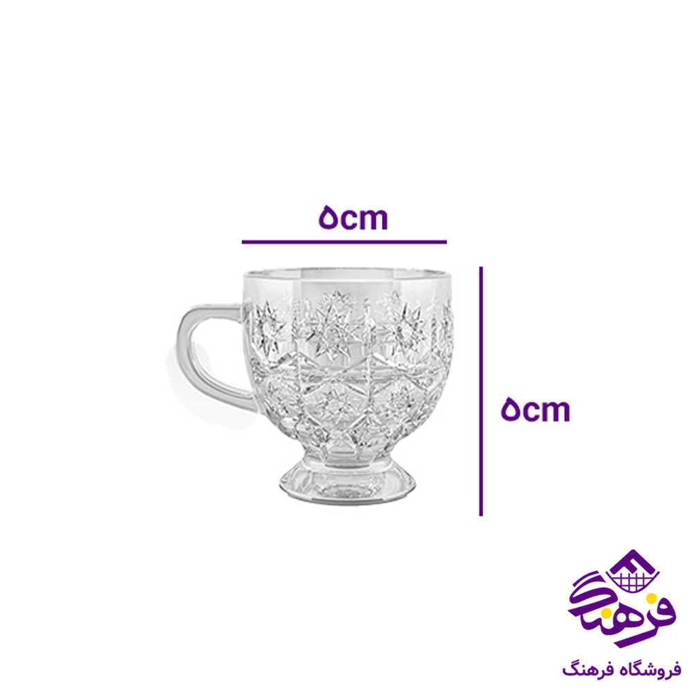 فنجان نلبکي فوجين کادو کاوه 4دک