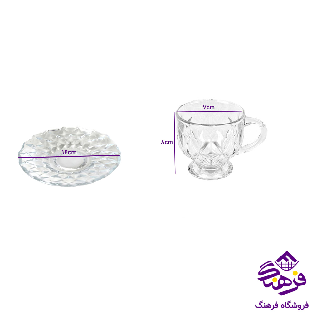 فنجان نلبکي اميتيس کادو کاوه 4دک