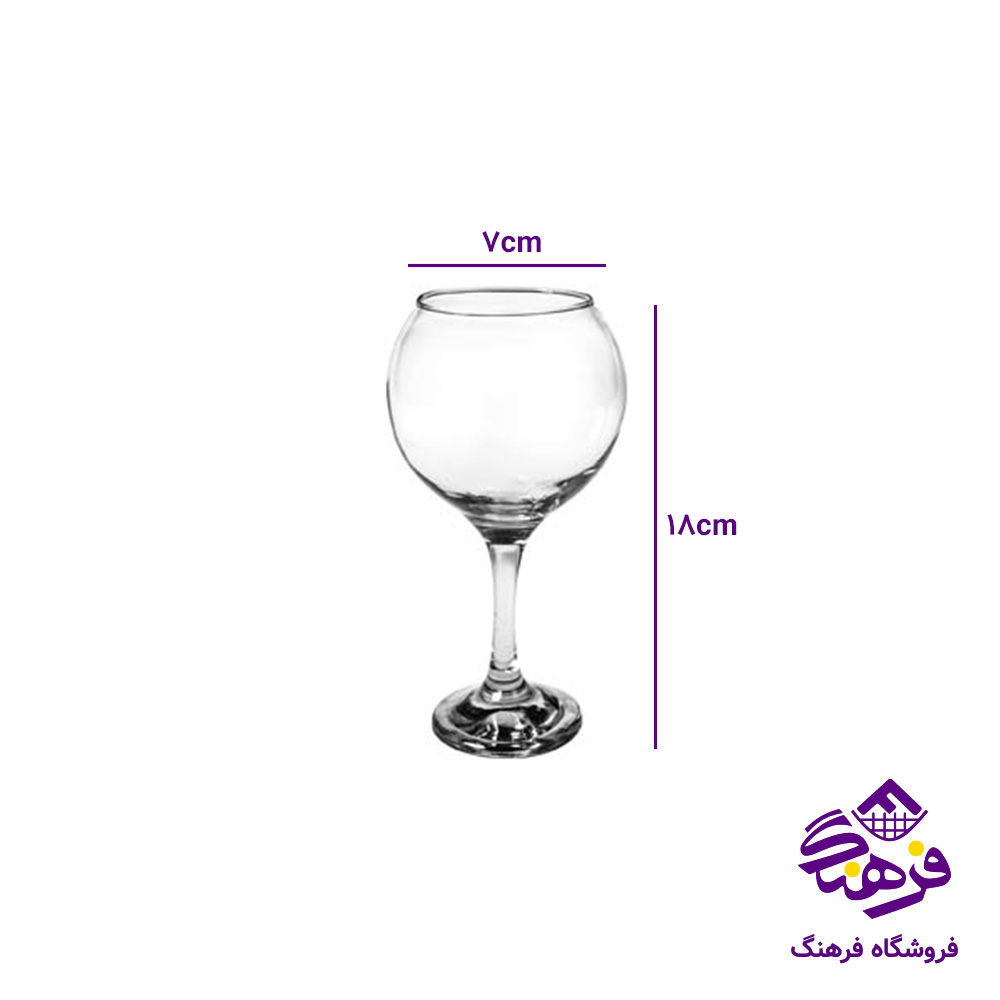 جام گیلاس جونیور3 کادو بلور کاوه